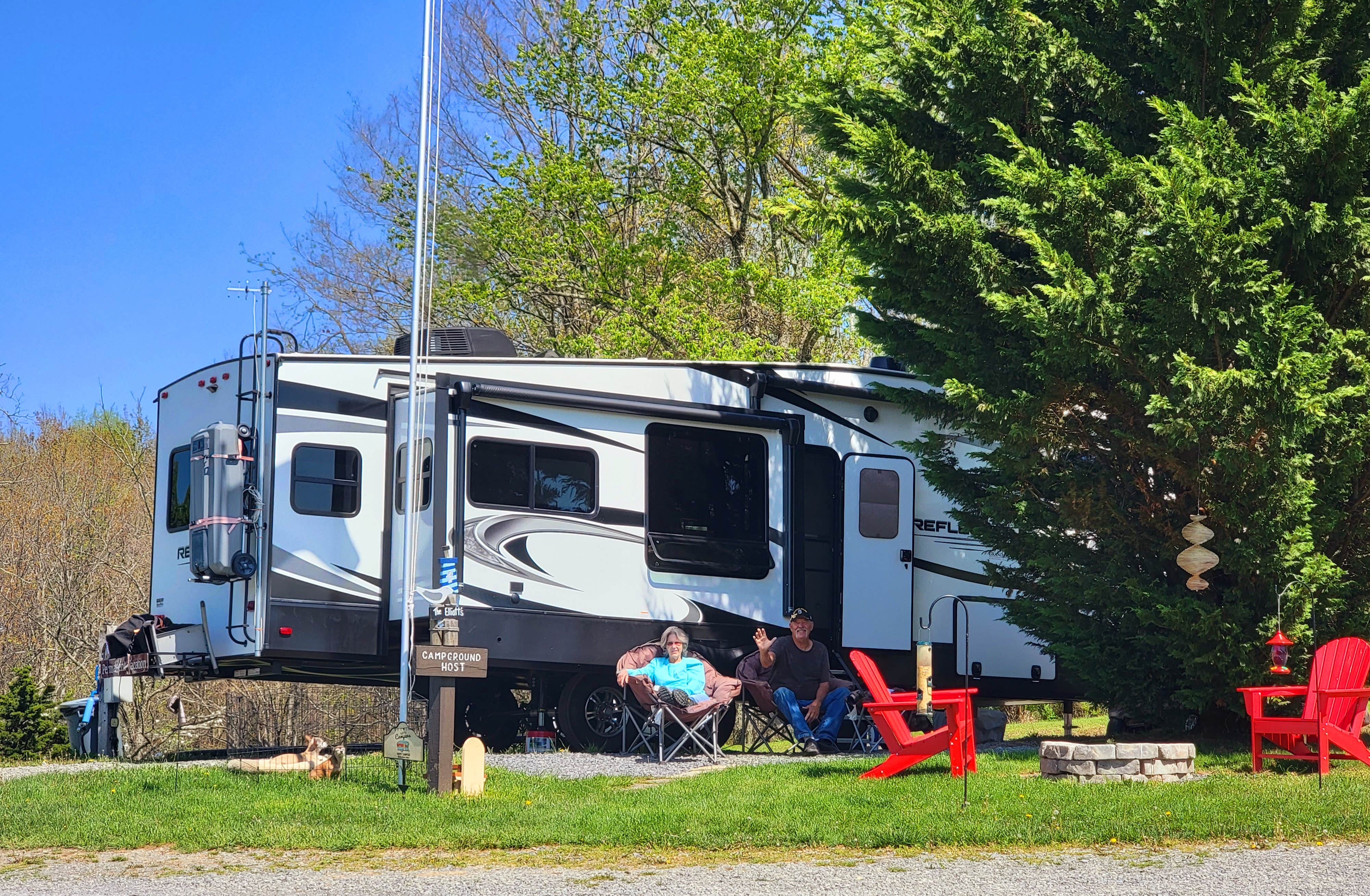 David R.'s photo of rv camping at Summersville Lake Retreat & Lighthouse near Hico, WV