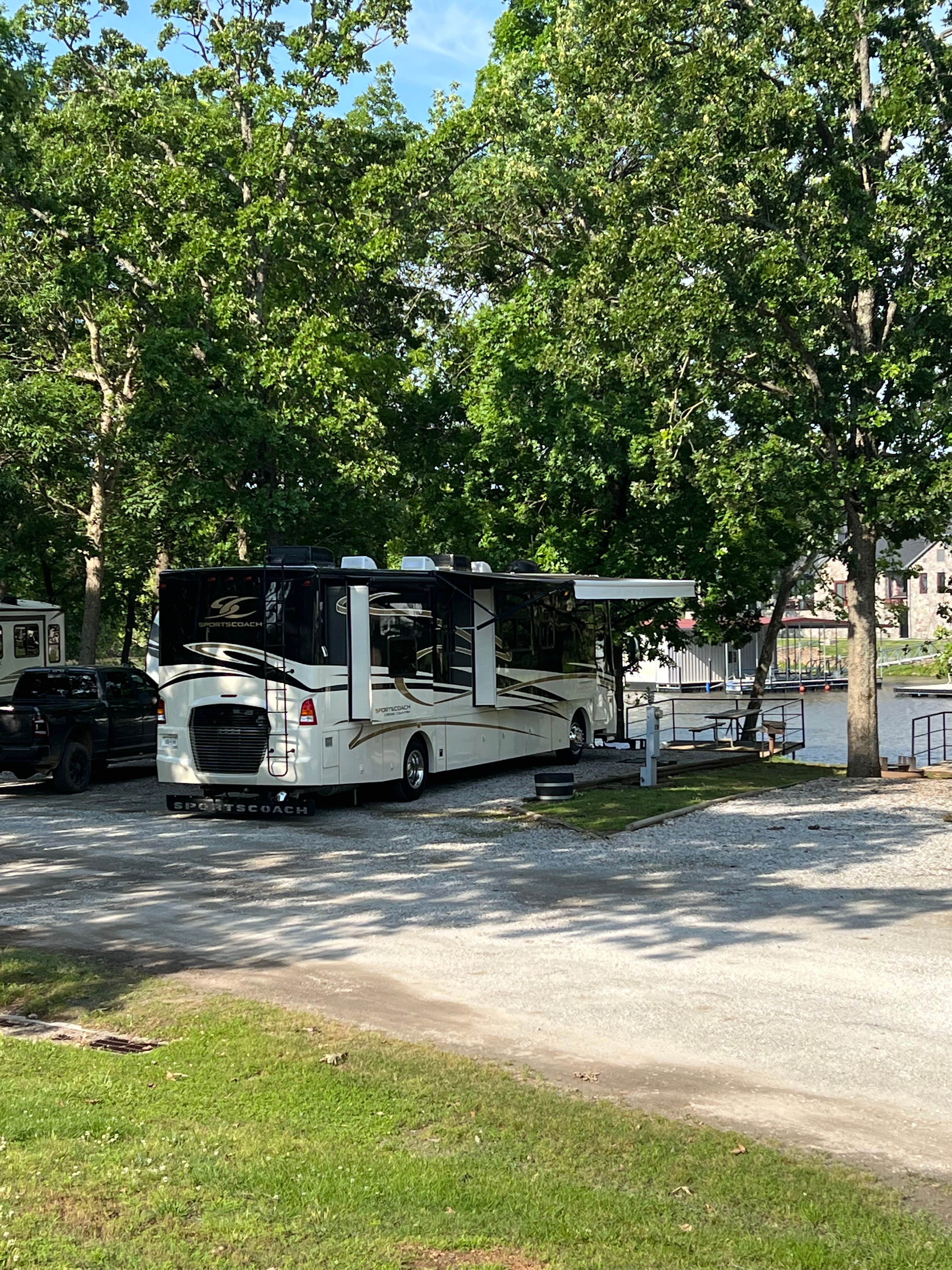 Camper-submitted photo at Waters Edge RV & Cabin Resort near Disney, OK