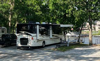 Aaron S.'s photo of rv camping at Waters Edge RV & Cabin Resort near Wyandotte, OK