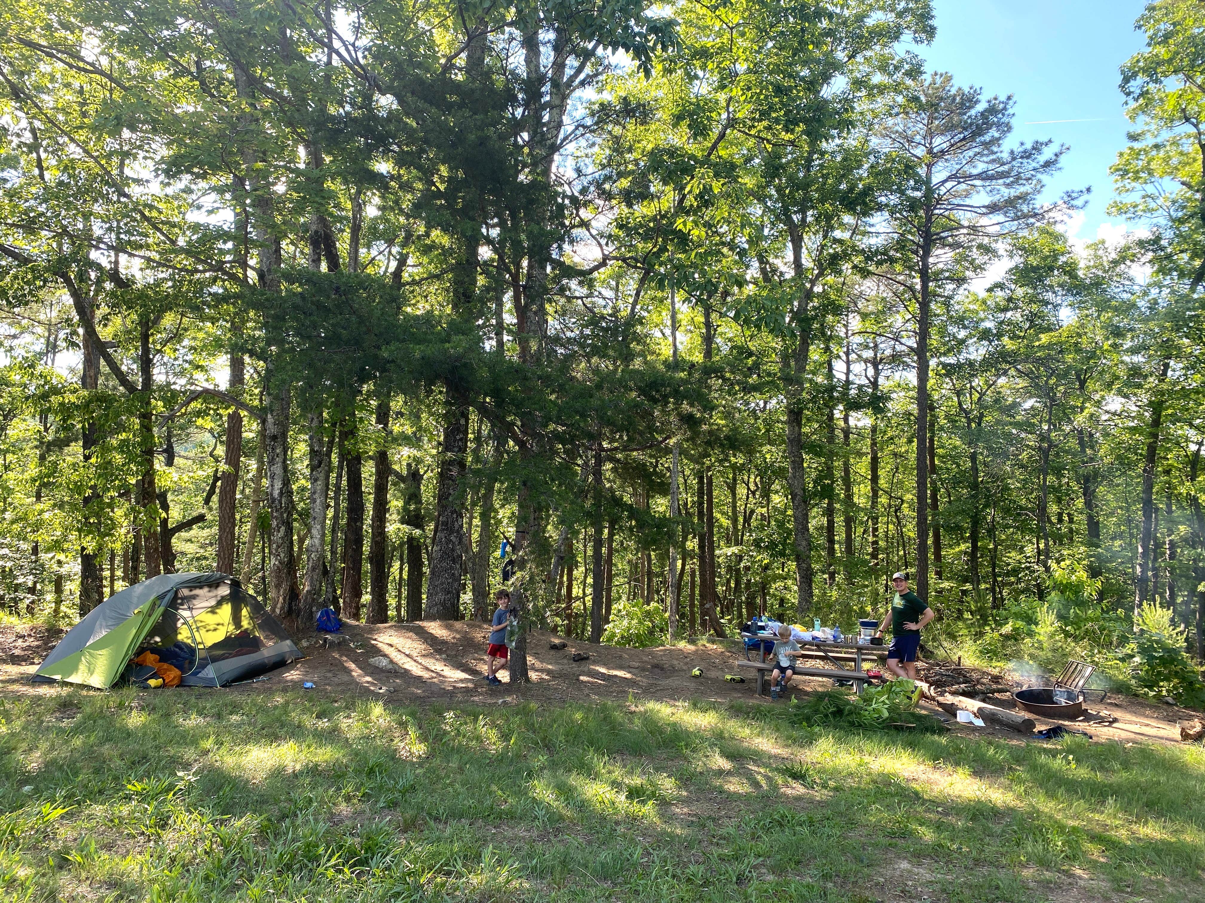 Camper-submitted photo at Little River Backcountry Campground — South Mountains State Park near Connelly Springs, NC