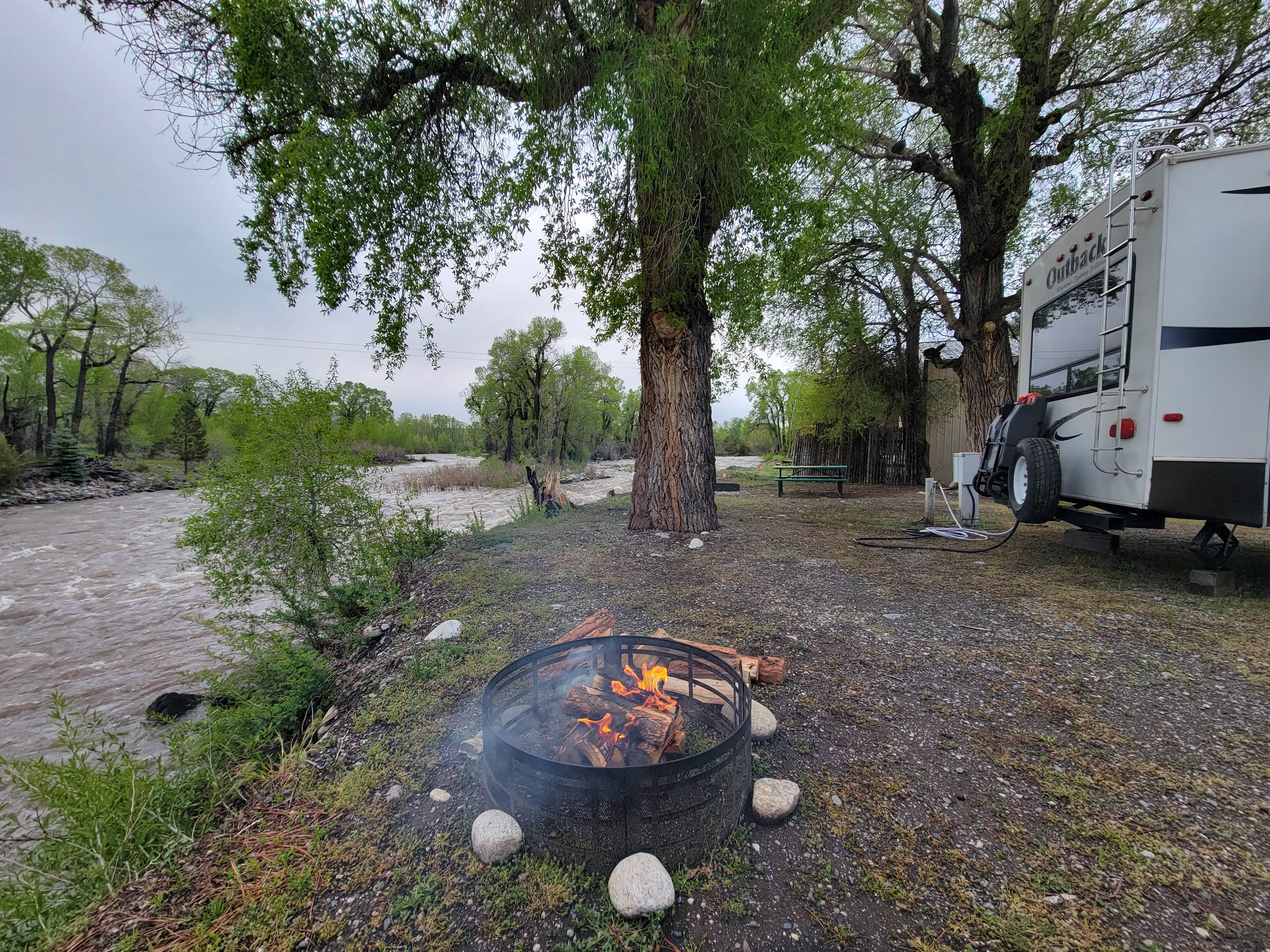 Nicholas & Elizabeth  H.'s photo at Spring Creek Campground & Trout Ranch near Shawmut, MT