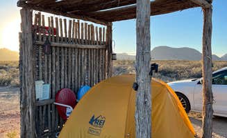 Brennan W.'s photo of tent camping at Sky Ranch Terlingua near Terlingua, TX