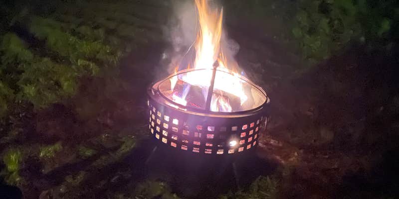 Camper submitted image from Wooded Campground