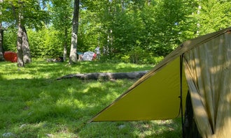 Camping near Camp Mohican Outdoor Center — Delaware Water Gap National Recreation Area: Appalachian Trail- Designated Backpacker Campsite 2, Shawnee on Delaware, New Jersey