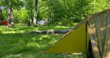 Appalachian Trail - designated backpacker 2 campsite