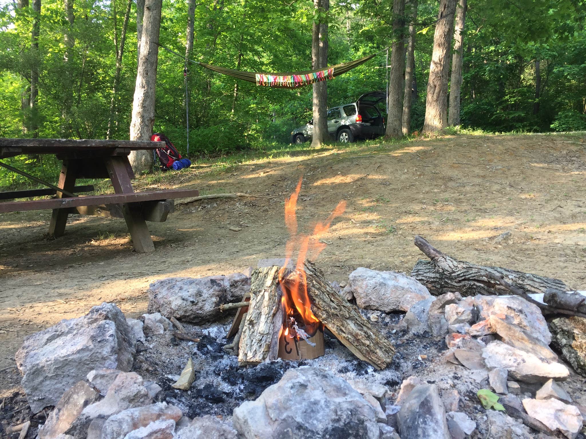 Madison S.'s photo at Sand Hollow (Campground C) — Jesse Owens State Park near Dillon Lake