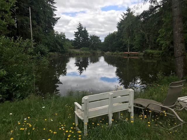 Camper-submitted photo at Healing ponds farm retreat and healing center near Woodland, WA