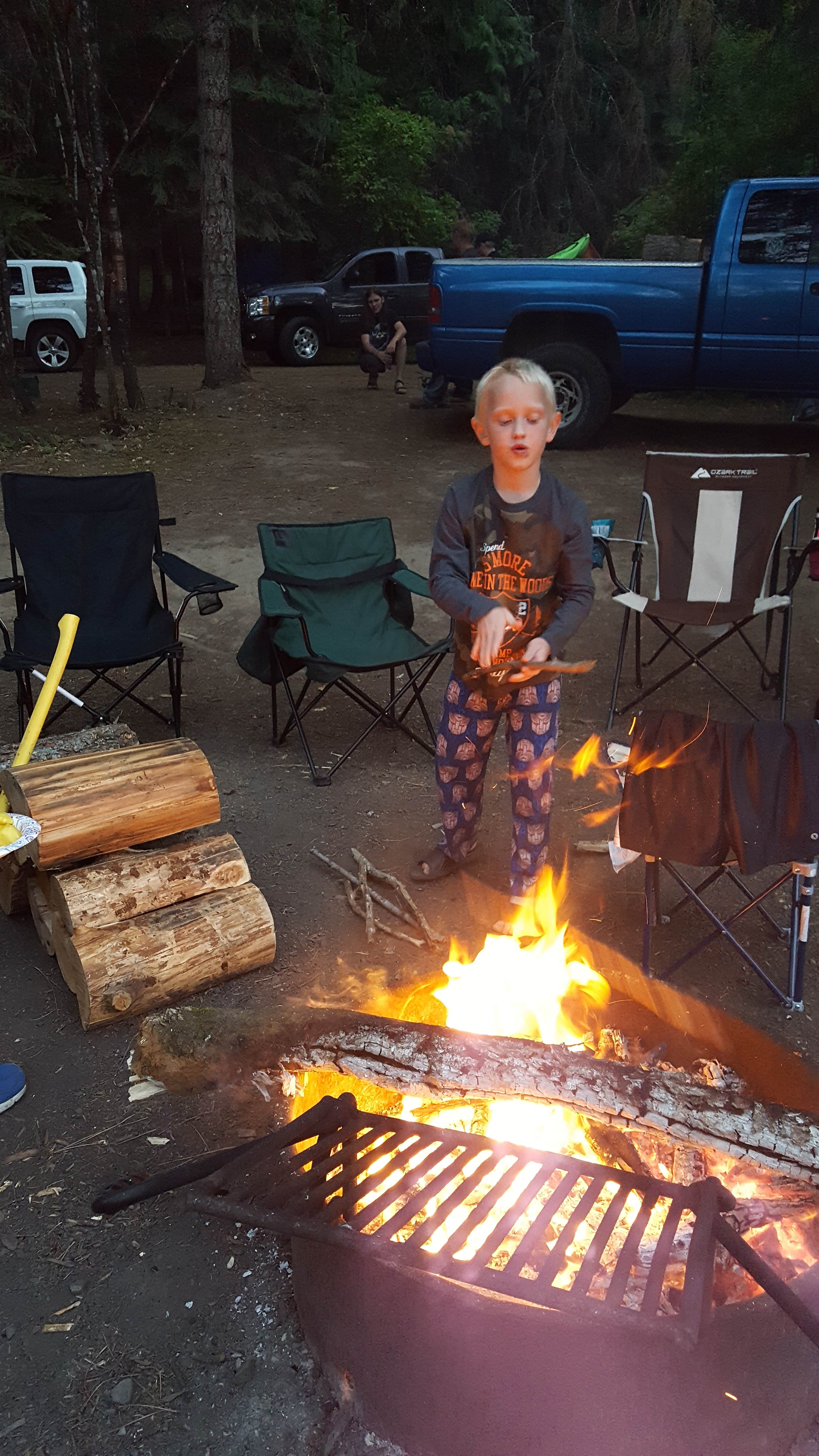 Ashley C.'s photo at Freeman Creek Campground — Dworshak State Park near Clarkia, ID