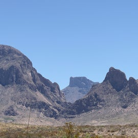 View of The Chisos Basin