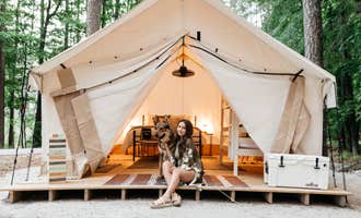 Camping near Andrews Cove: Timberline Glamping At Unicoi State Park, Helen, Georgia