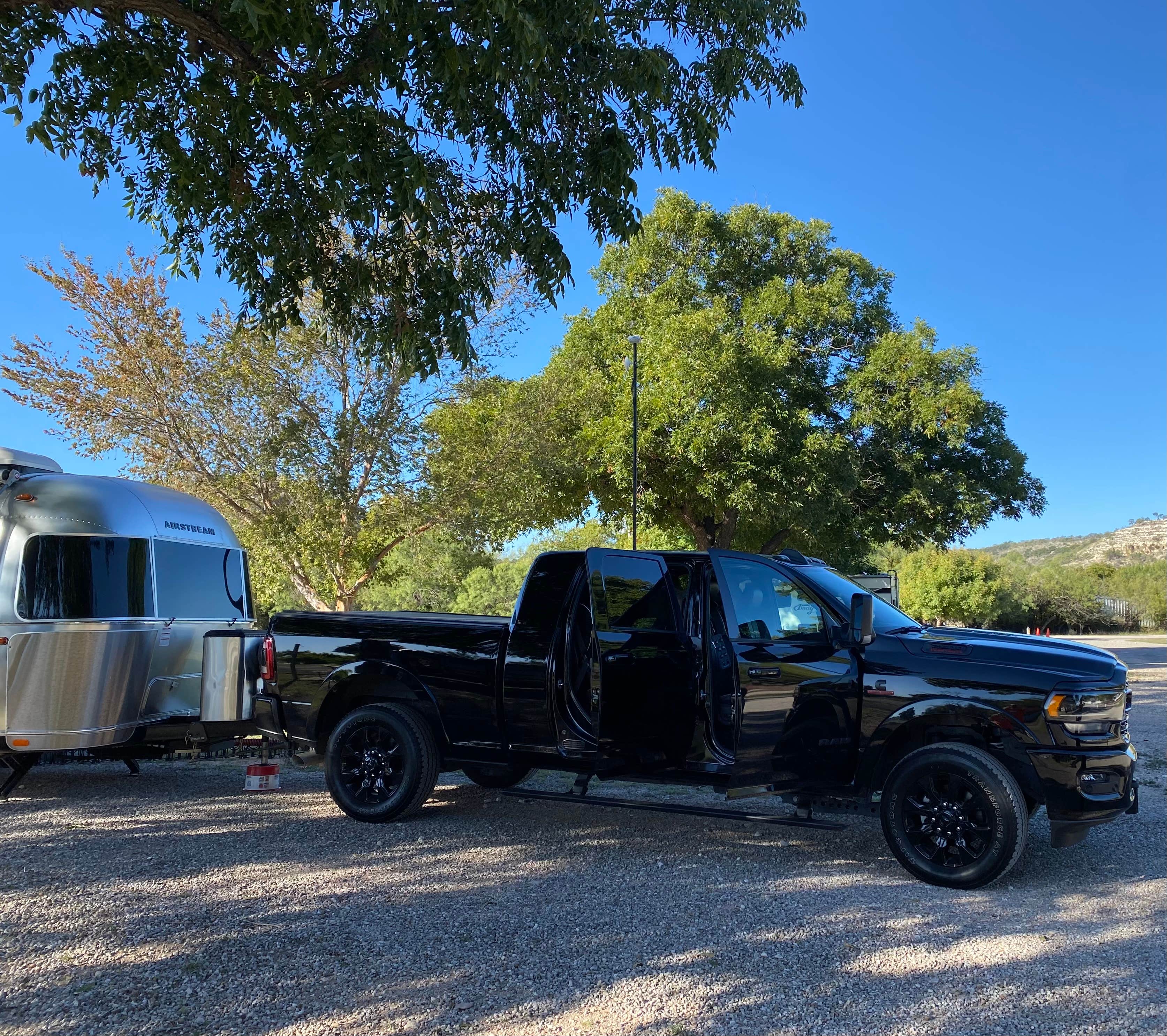 Camping near Schreiner Park in Junction City - PERMANENTLY CLOSED: 10/83 RV Park, Junction, Texas