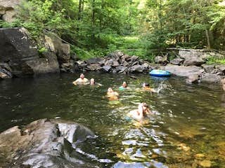 Camping near DAR State Park Campground: Davey Falls ADK, Crown Point, New York