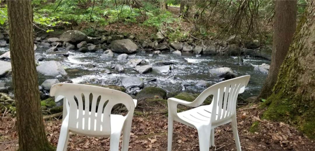 Camper-submitted photo at Davey Falls ADK near Goshen, VT