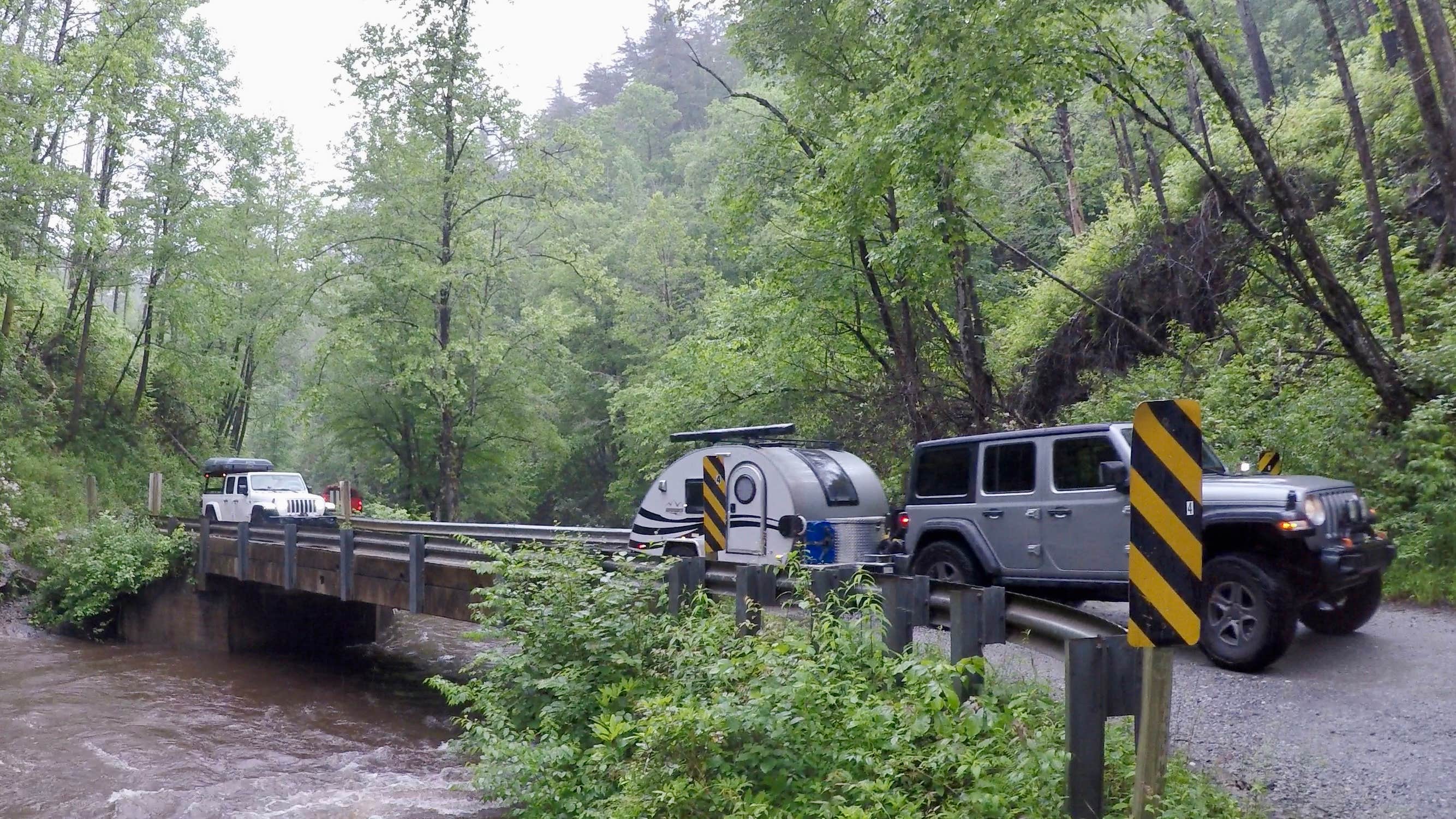 Camper-submitted photo at Big Creek Primitive Camping Area near McCaysville, GA
