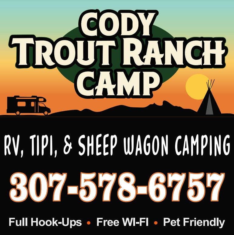 Camper submitted image from Cody Trout Ranch Camp - RV, Tipi, and Sheep Wagon Camping - 1