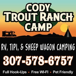 Campground Finder: Cody Trout Ranch Camp - RV, Tipi, and Sheep Wagon Camping