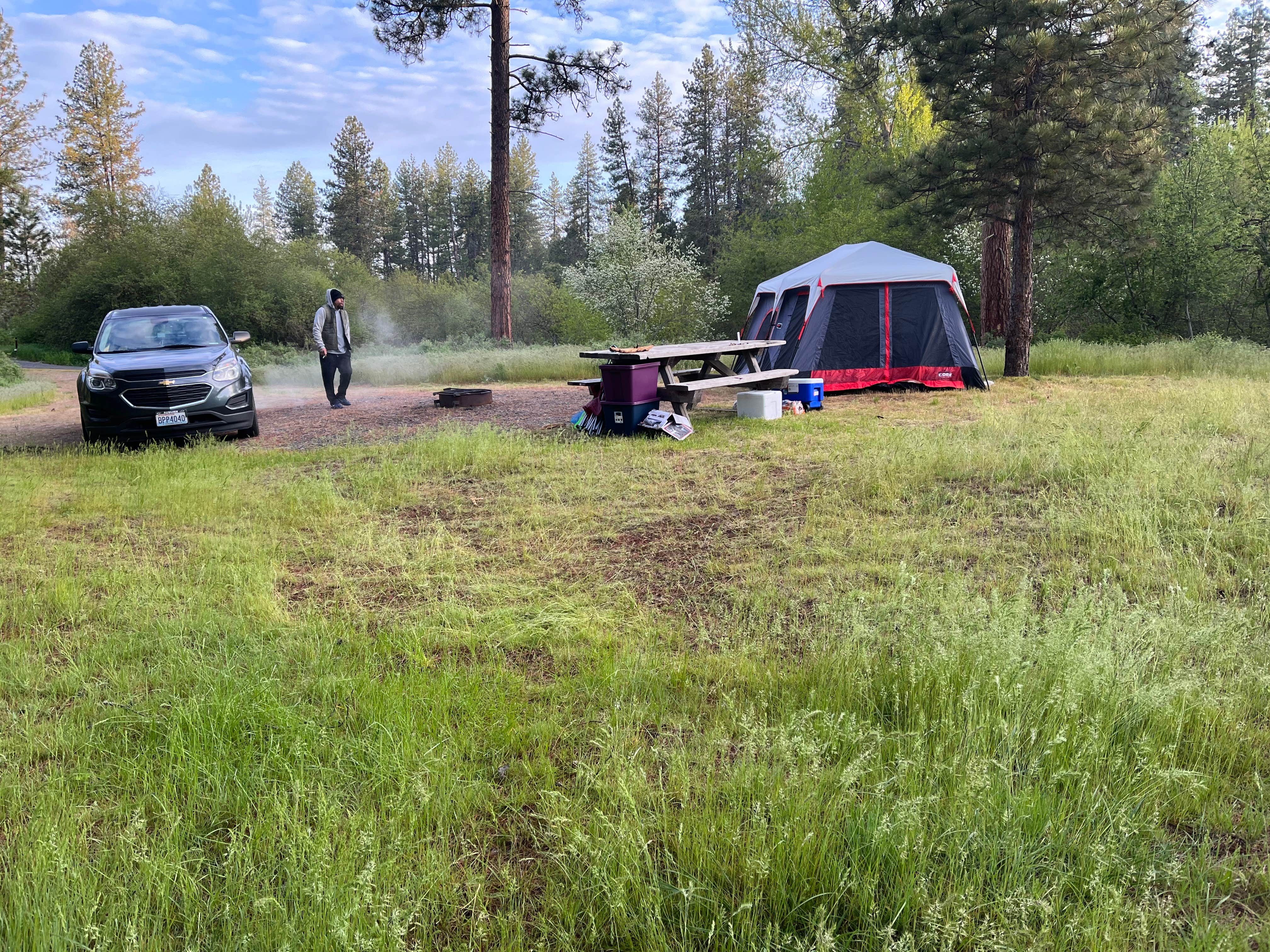 Camper-submitted photo at Dragoon Creek Campground near Spokane Valley, WA