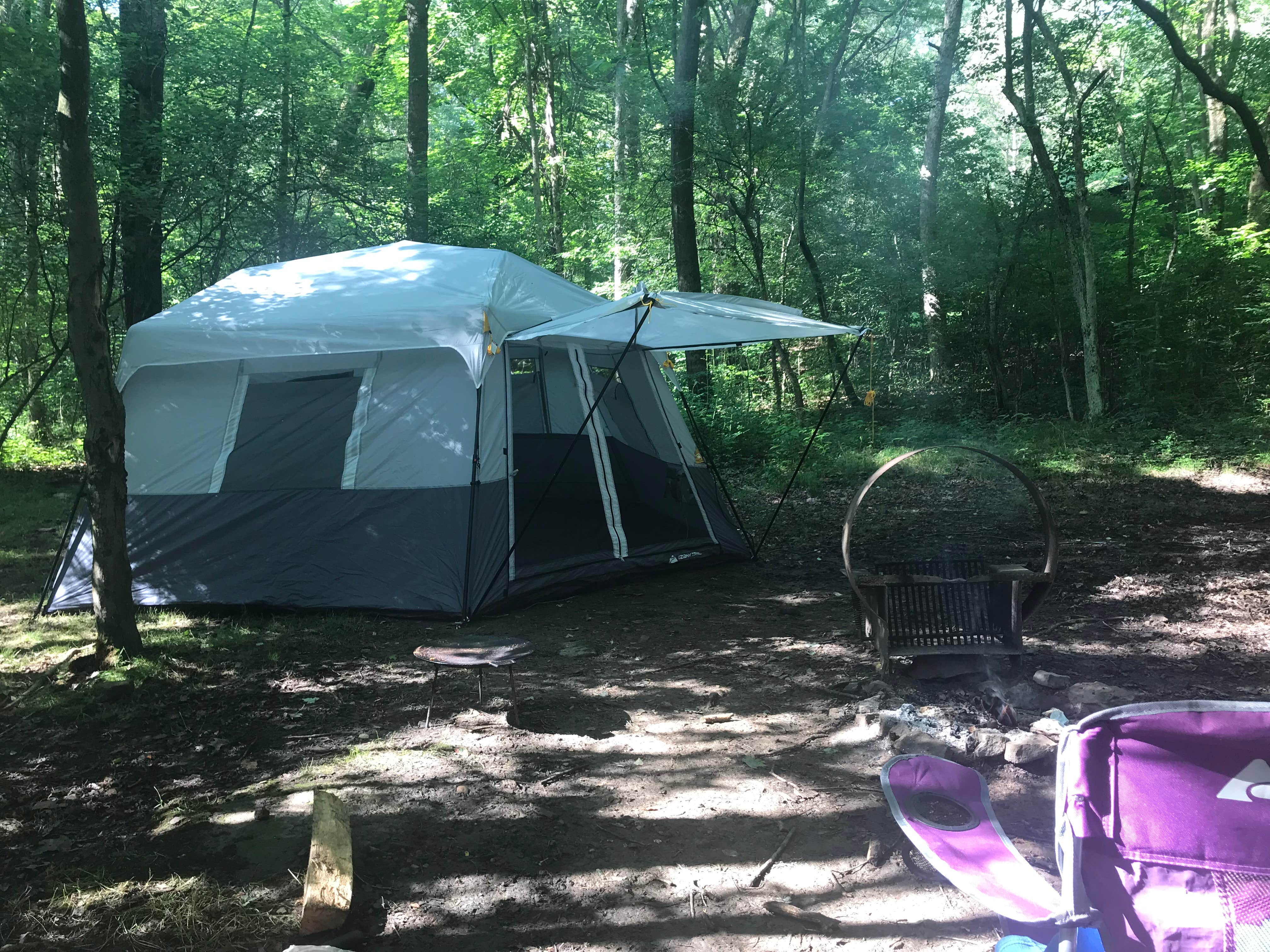 Camper-submitted photo at Laurel Hill State Park Campground near Grantsville, MD