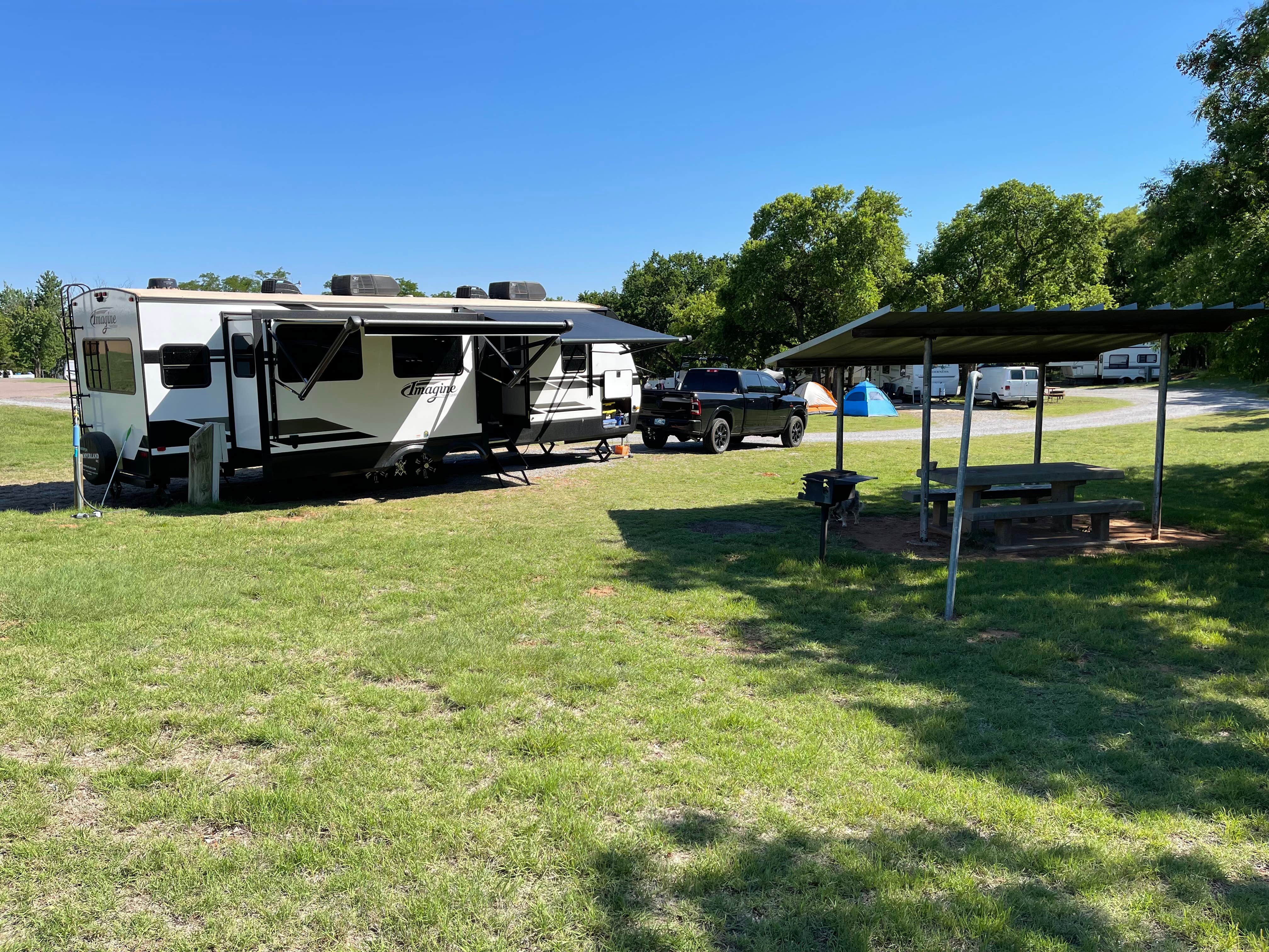 Valentina A.'s photo of rv camping at Foss State Park Campground near Canton, OK
