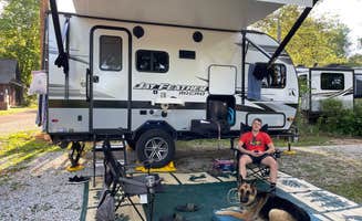 Tyler D.'s photo of camping with pets at Dogwood Springs Campground near Harrison, AR