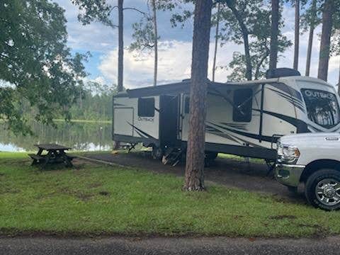 Camper-submitted photo at South Karick Lake Campground — Blackwater River State Forest near Baker, FL