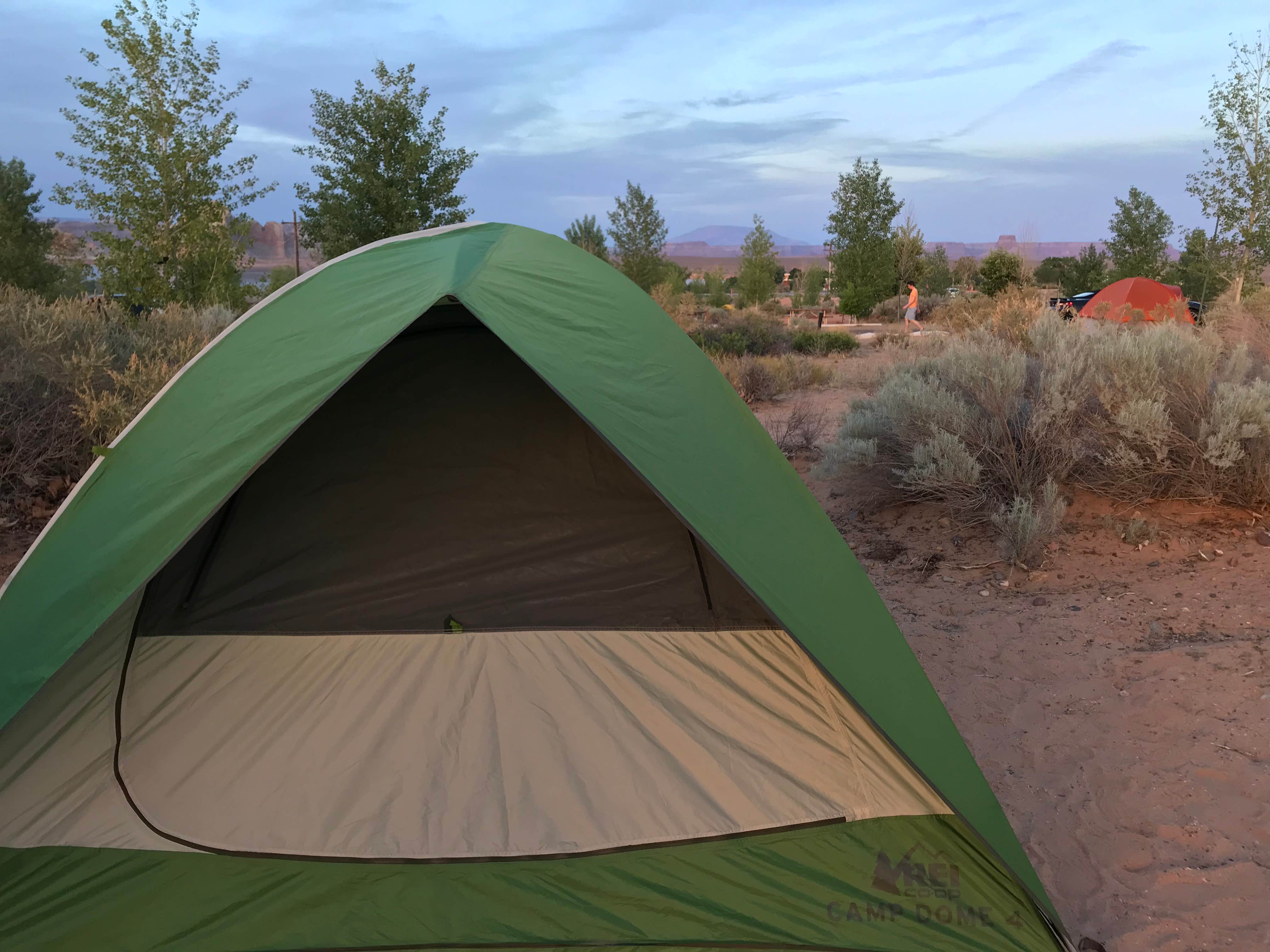 Jessie P.'s photo of tent camping at Gibson Gap near Laurel River Lake
