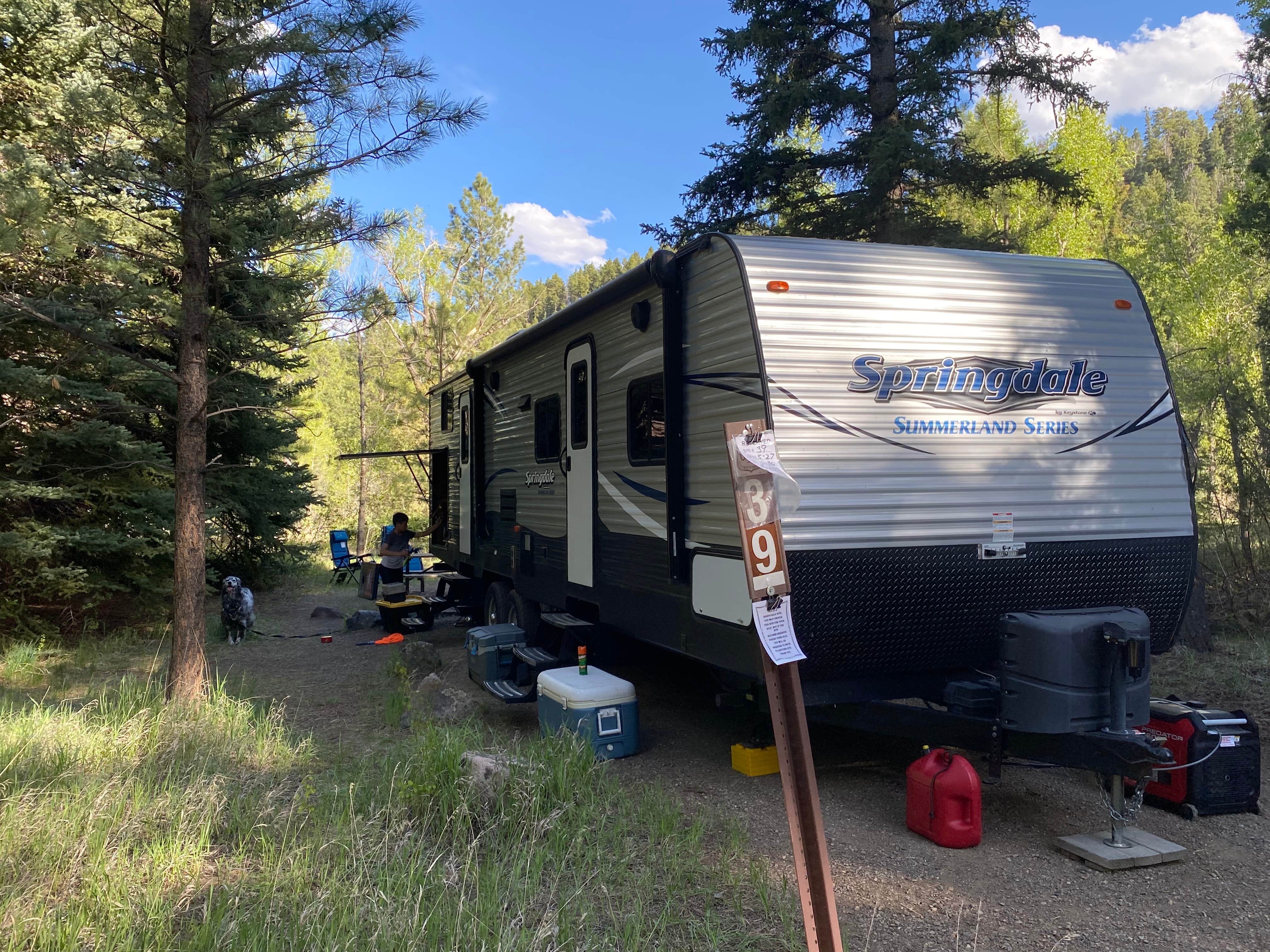 Camper-submitted photo at Rio Grande National Forest Mogote Campground near Antonito, CO