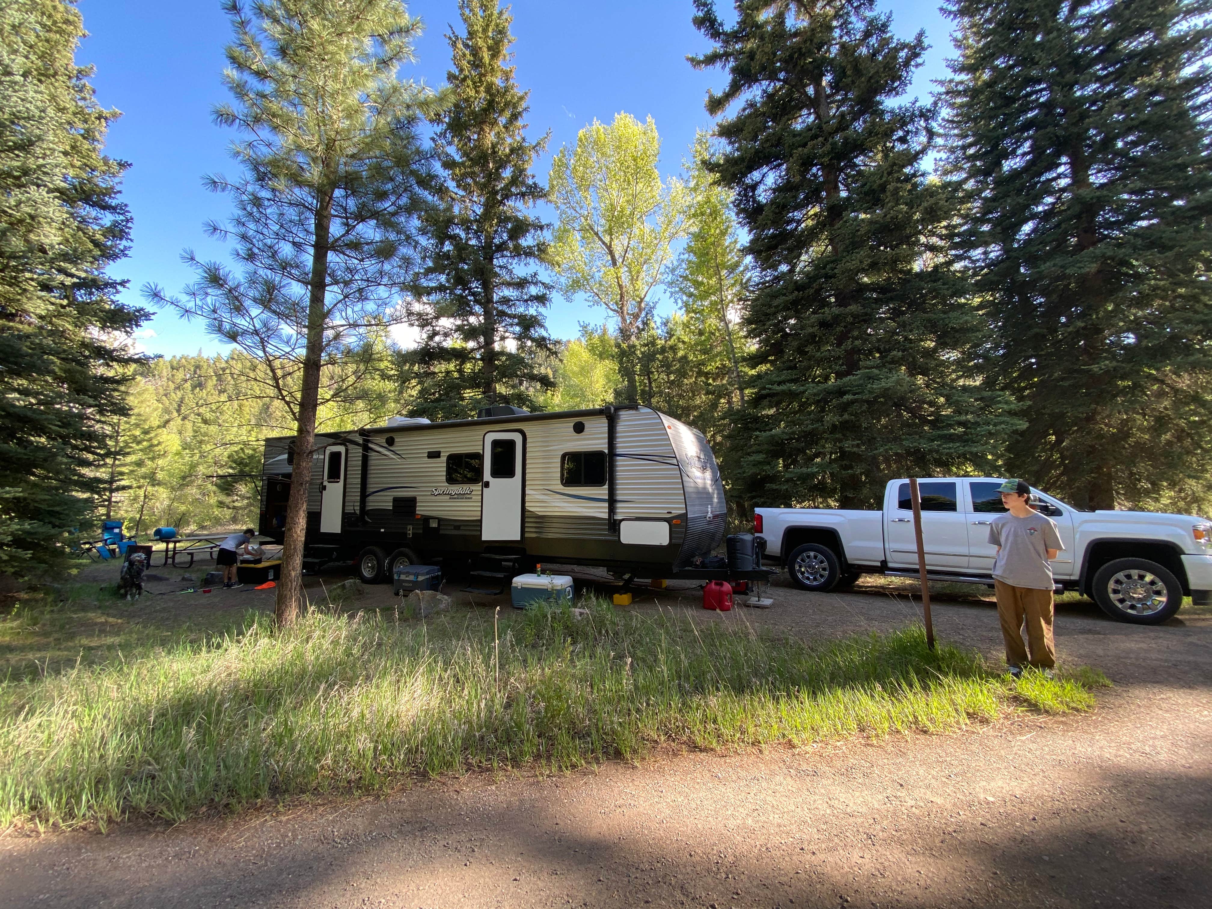 Camper-submitted photo at Rio Grande National Forest Mogote Campground near Antonito, CO