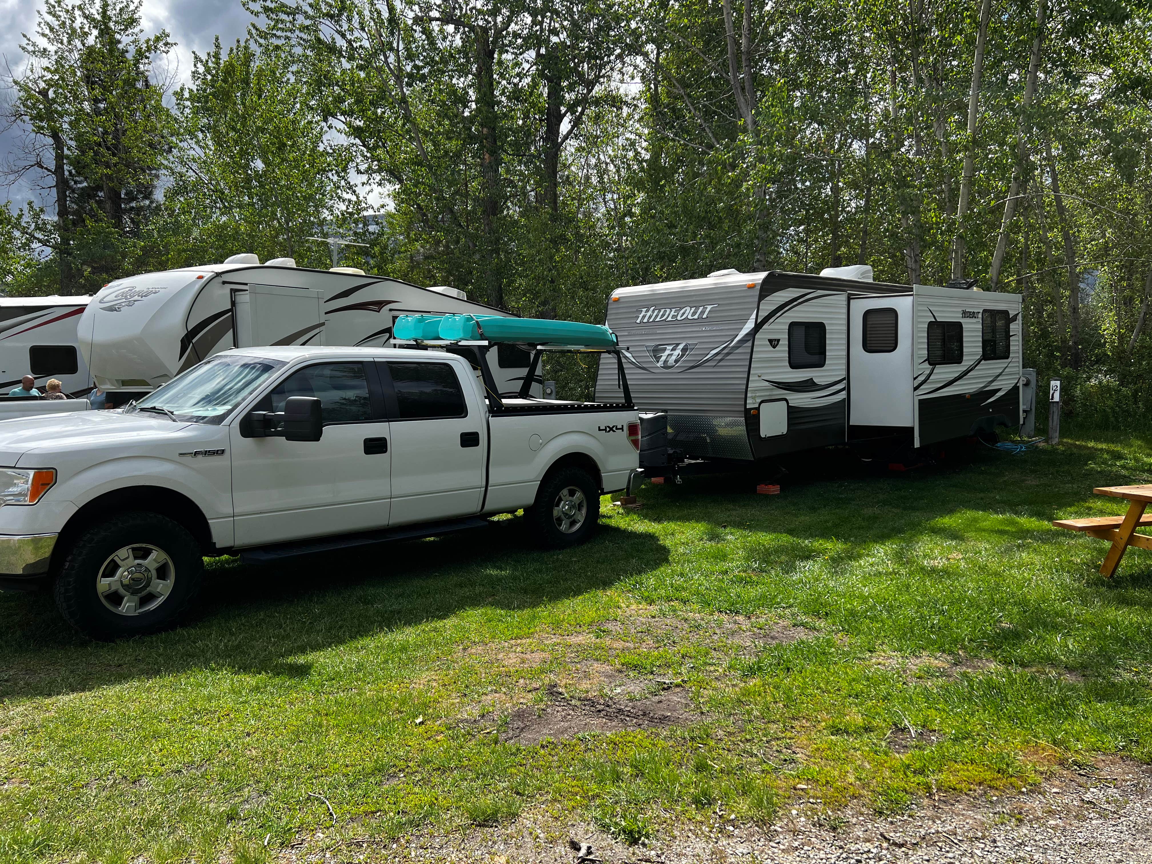 Tom S.'s photo of rv camping at Anglers Roost Campground near Stevensville, MT