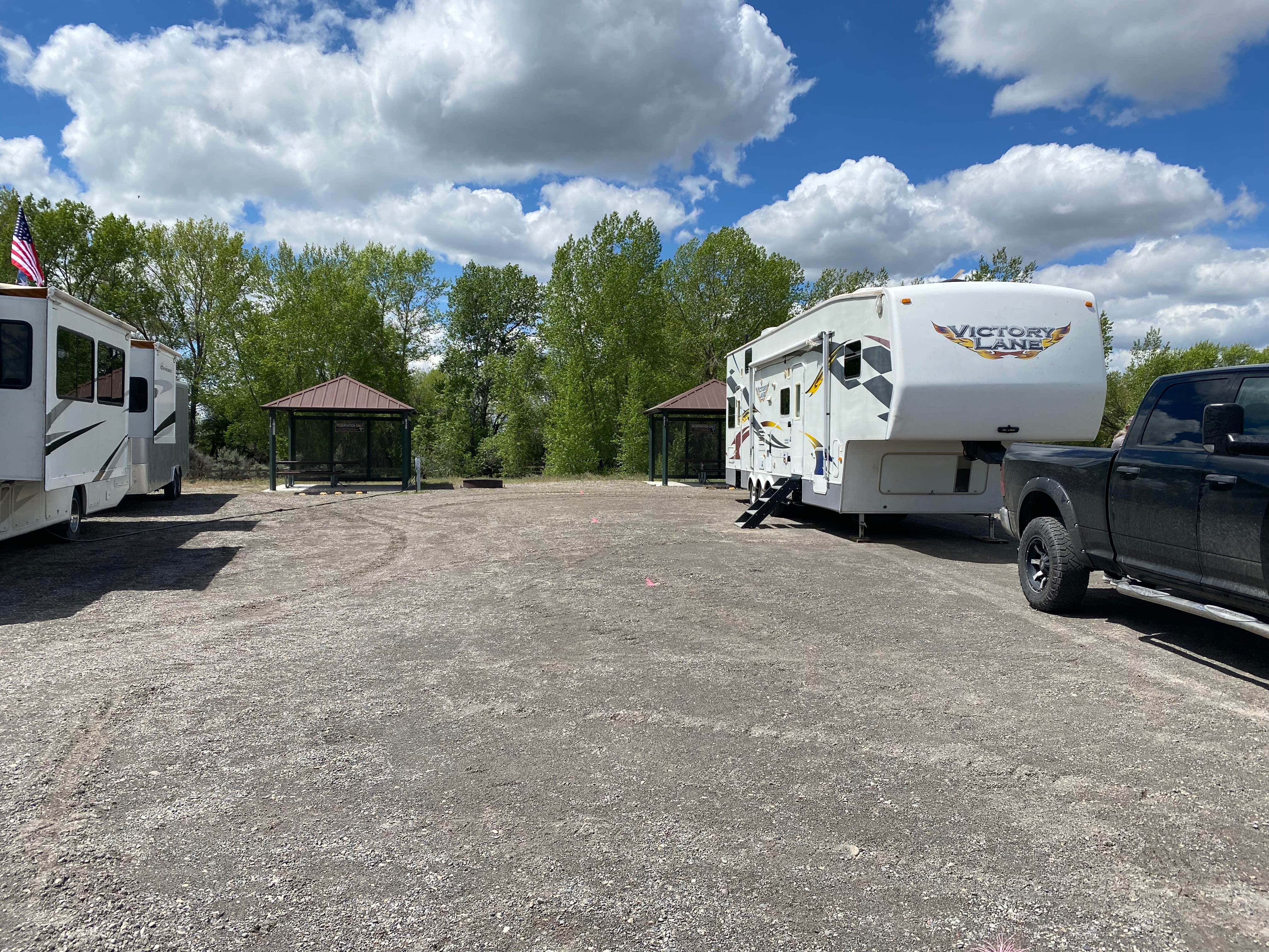 Sherry's photo of rv camping at Egin Lakes near Ashton, ID