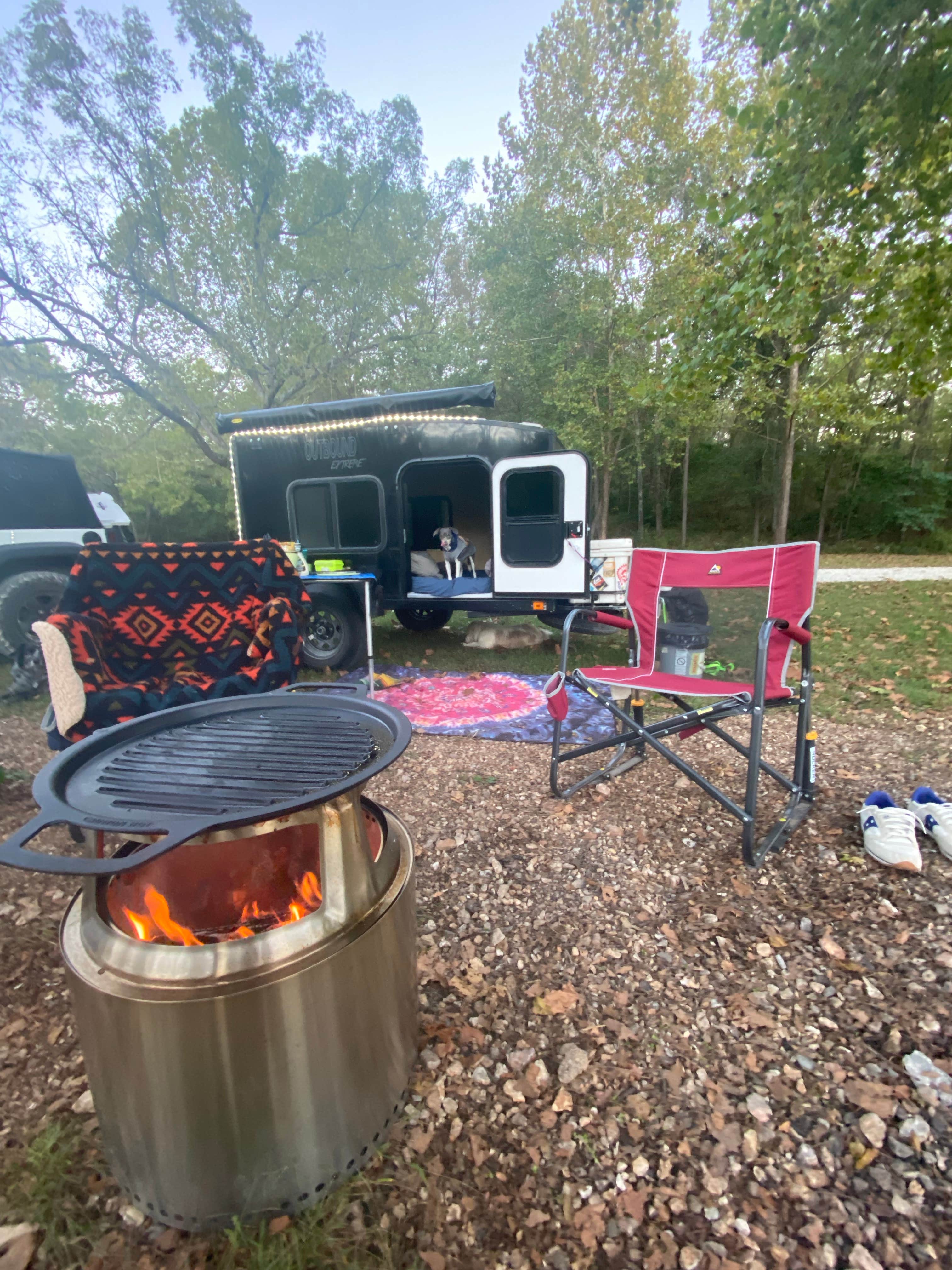 Camper submitted image from Fiery Fork Conservation Area - 3