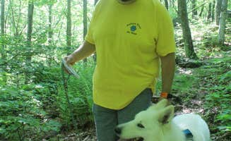 Michael's photo of camping with pets at Locust Lake State Park Campground near Cambra, PA