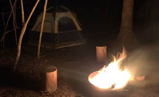 Samuel L.'s photo of tent camping at Hoot Owl Campground near Willis, TX