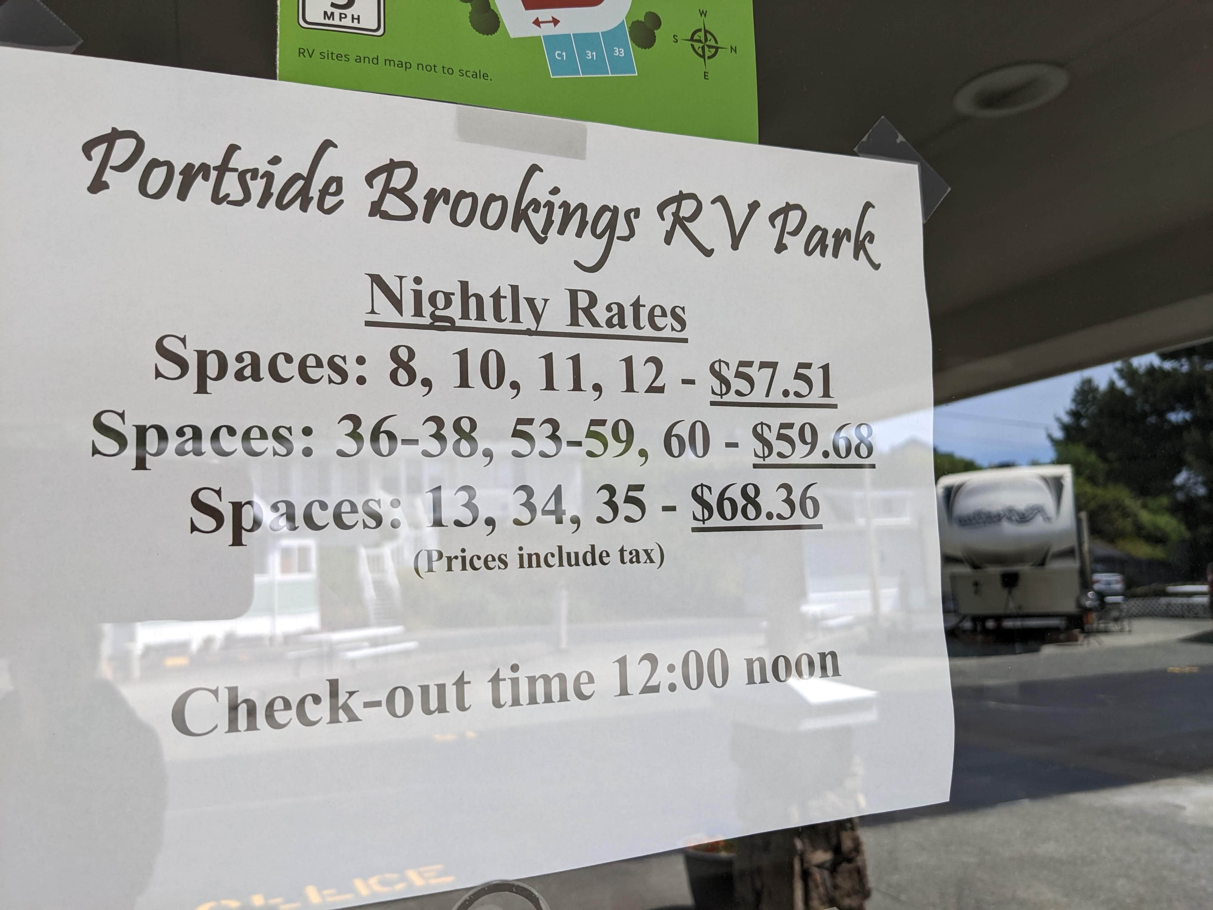 Camper-submitted photo at Portside RV Park near Brookings, OR