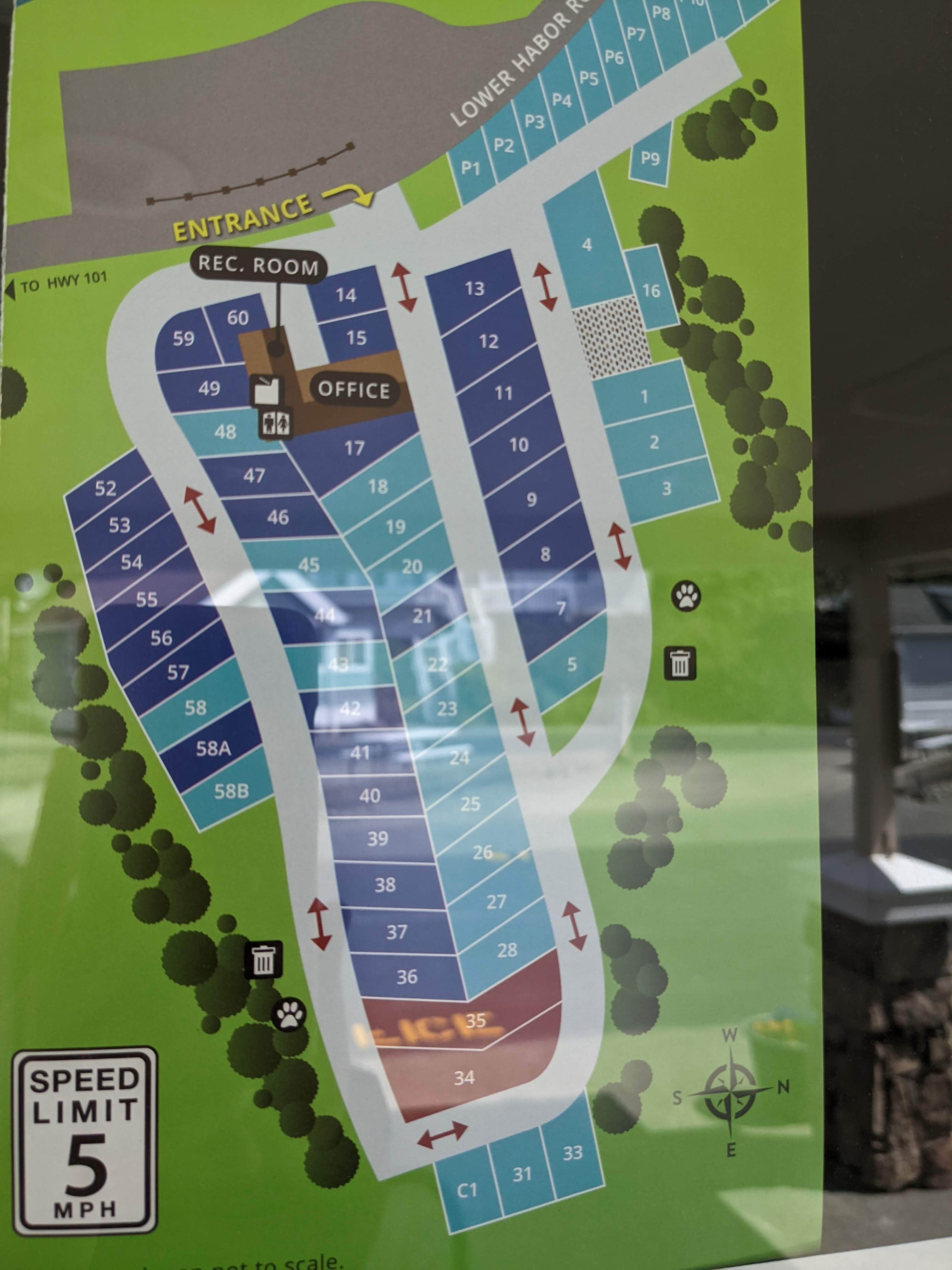 Camper-submitted photo at Portside RV Park near Brookings, OR