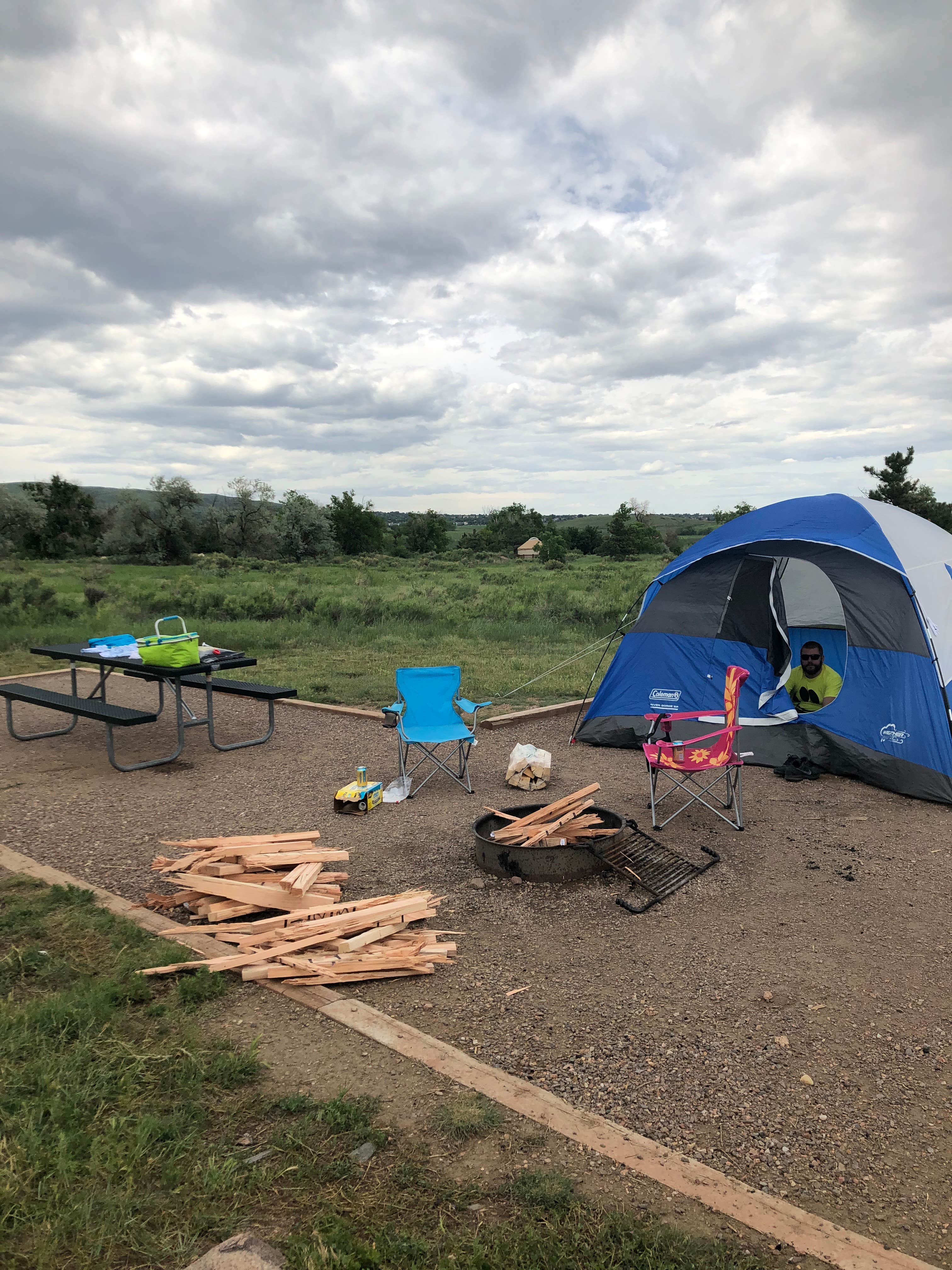 Camper submitted image from Indian Paintbrush Campground—Bear Creek Lake Park - 4