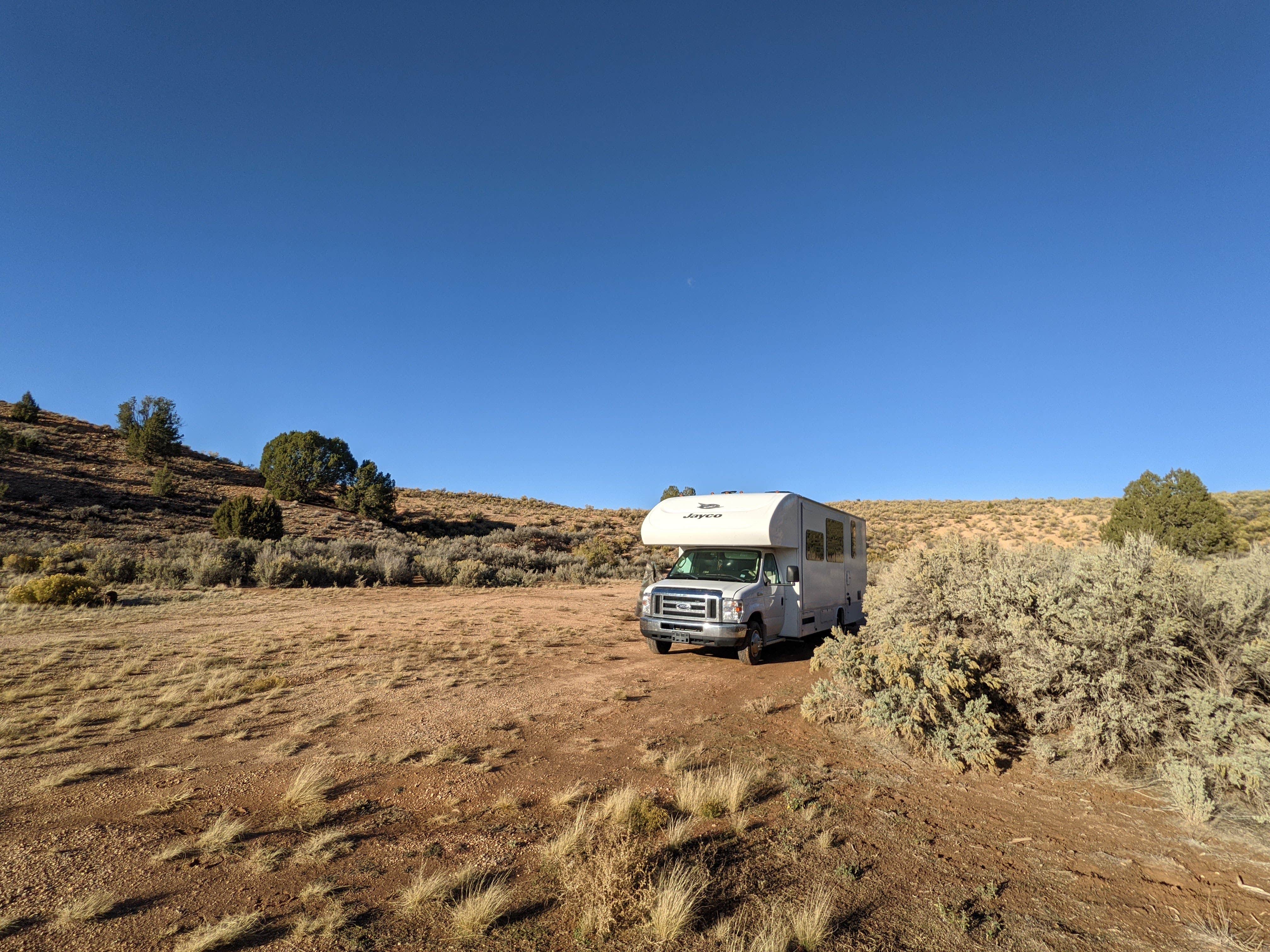 Laura M.'s photo of rv camping at Kitchen Corral Wash near Page, AZ