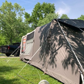 large tent sites