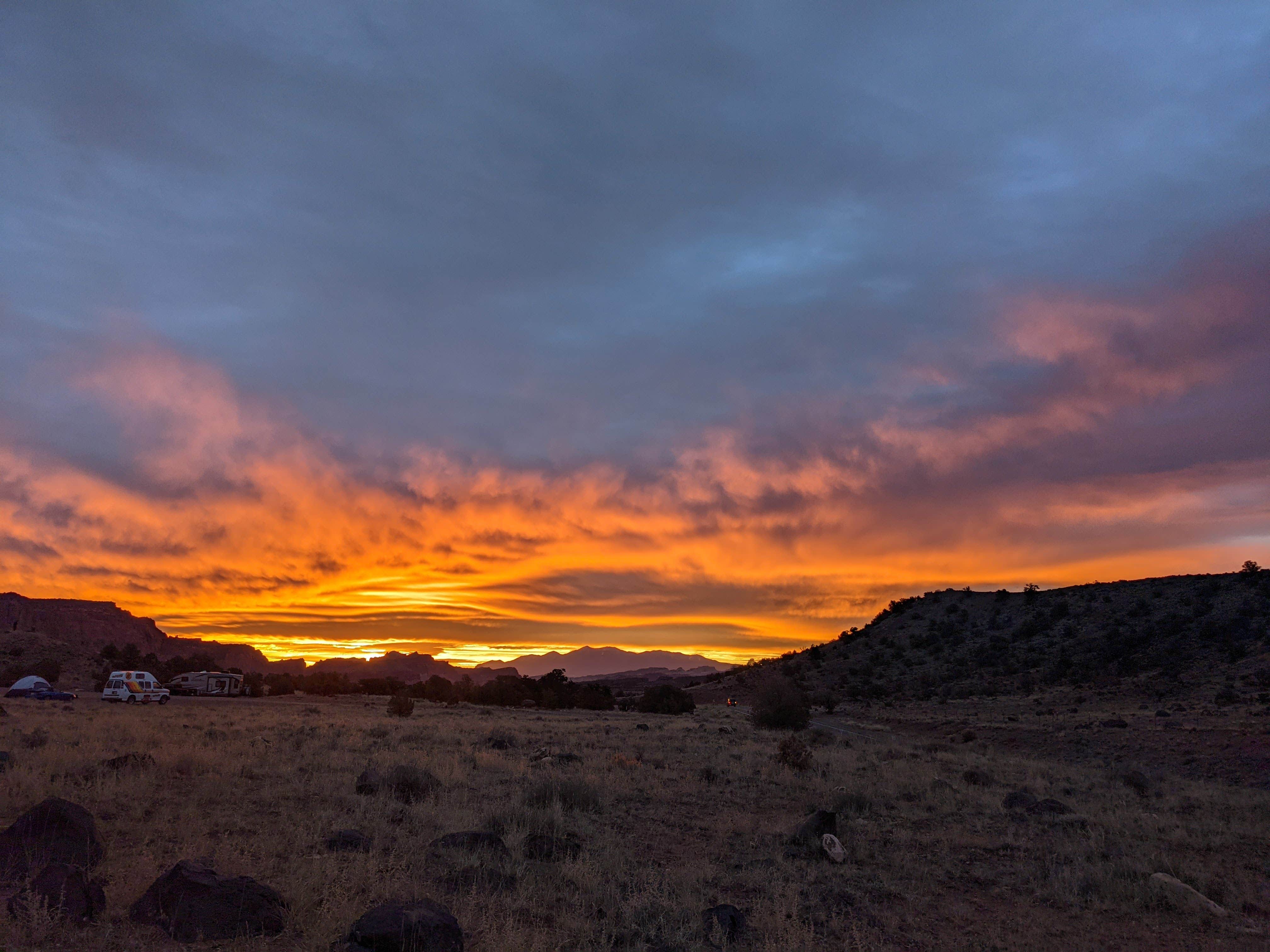 Laura M.'s photo of a dispersed camping area at Capitol Reef National Park Dispersed Camping near Capitol Reef National Park