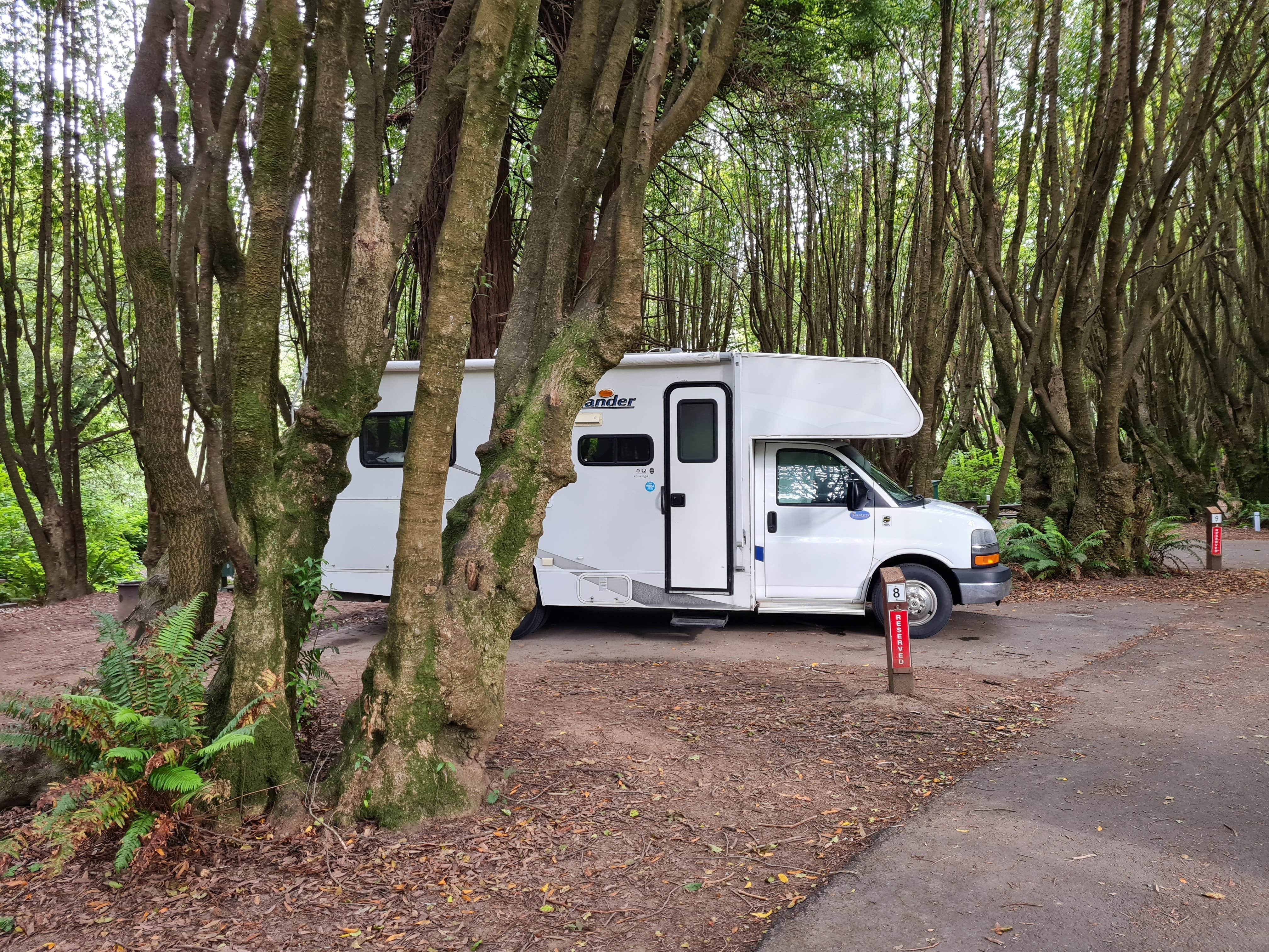 Kirsten's photo of rv camping at Gualala Point Regional Park near Point Arena, CA
