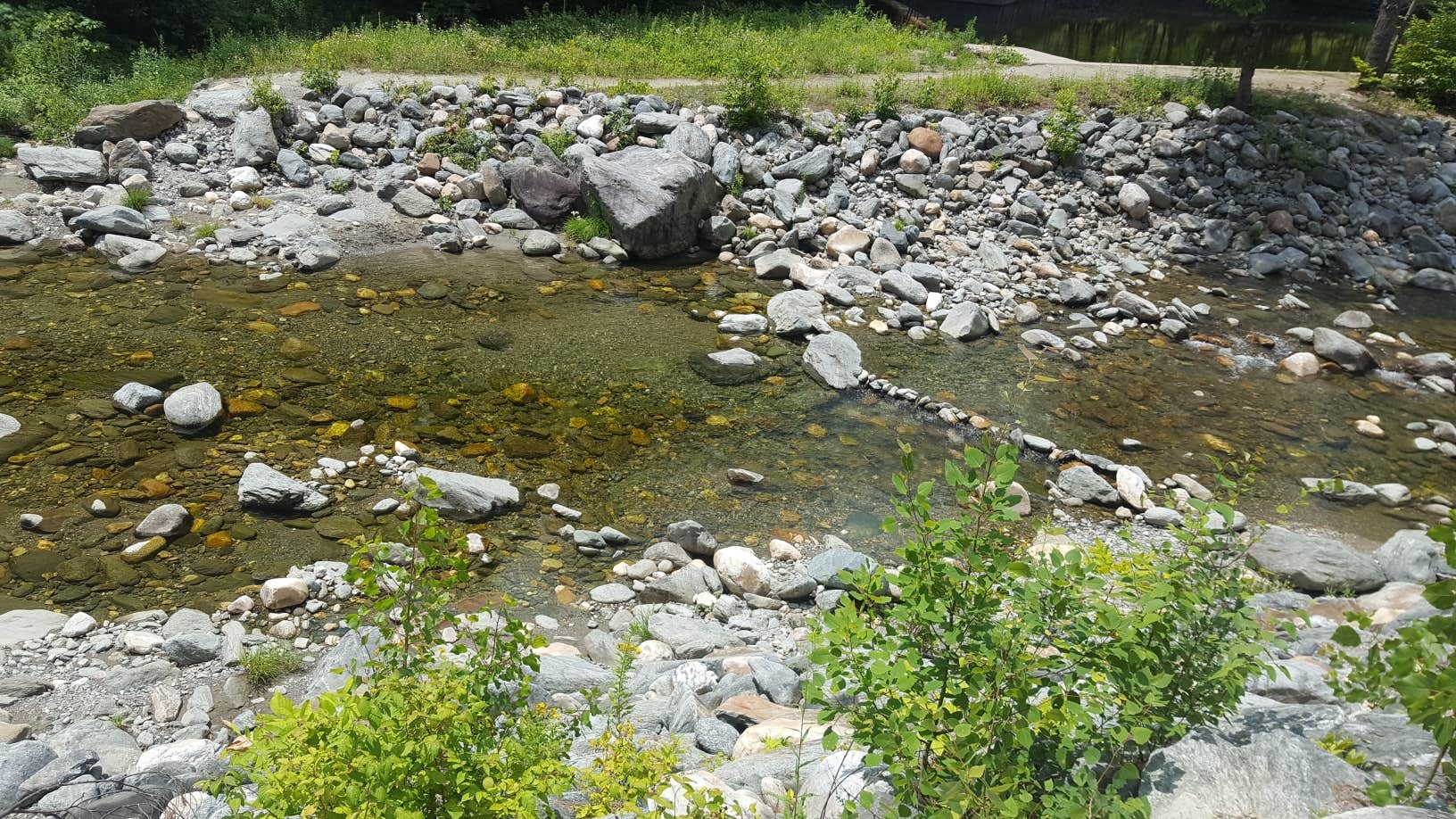 view of the river