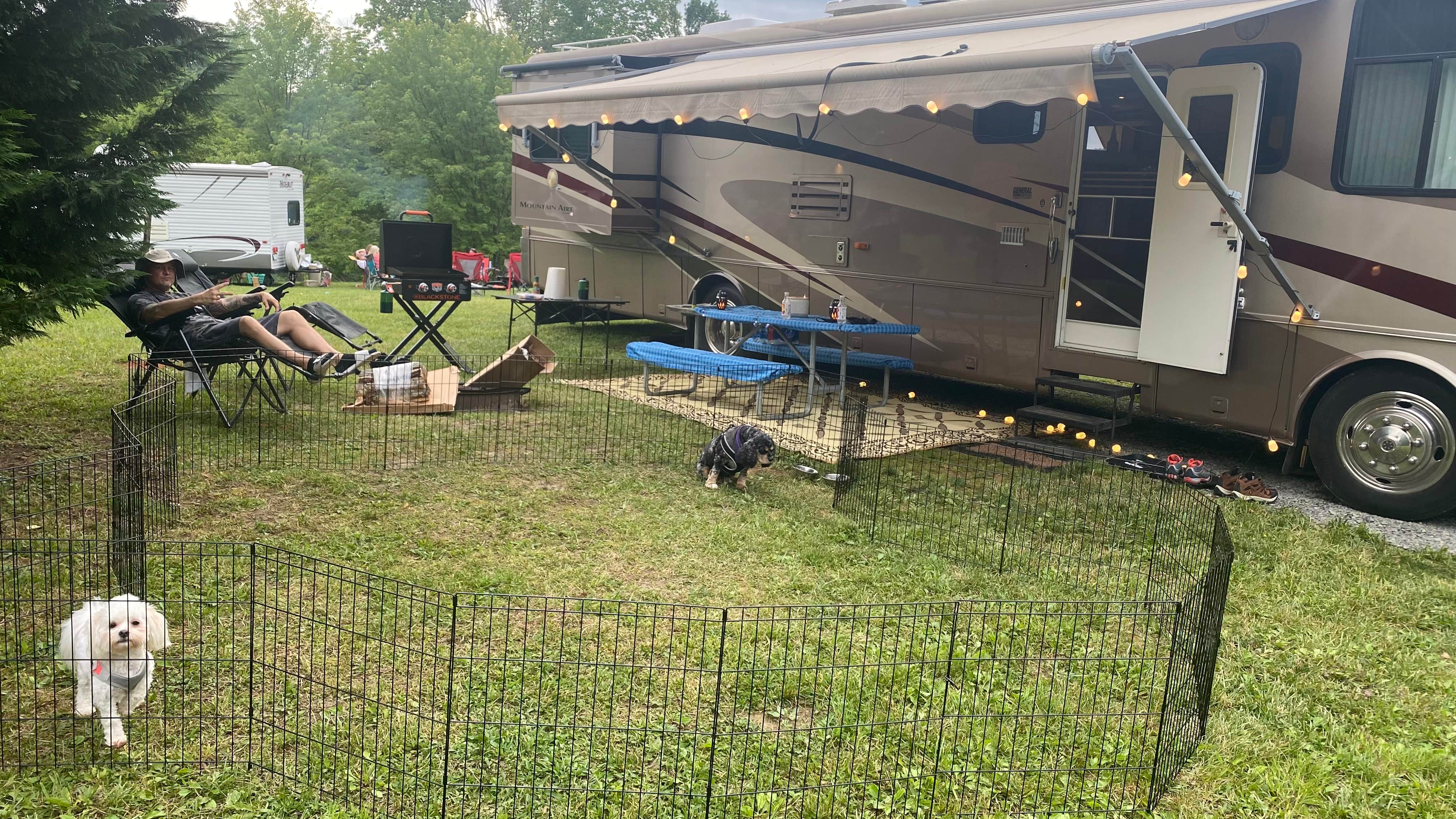 jennifer's photo of rv camping at Summersville Lake Retreat & Lighthouse near Summersville, WV