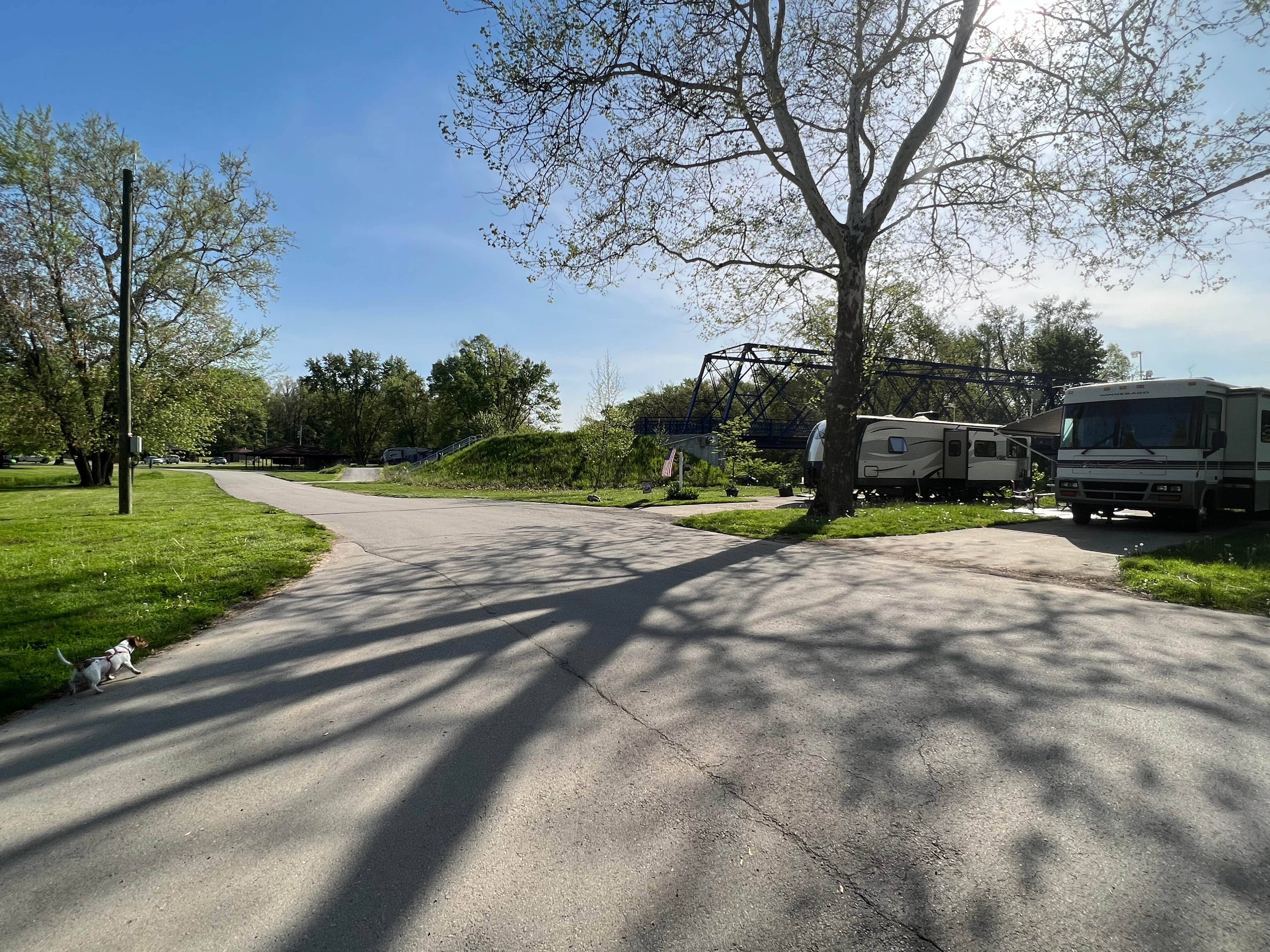 Camper-submitted photo at White River Campground near Plainfield, IN