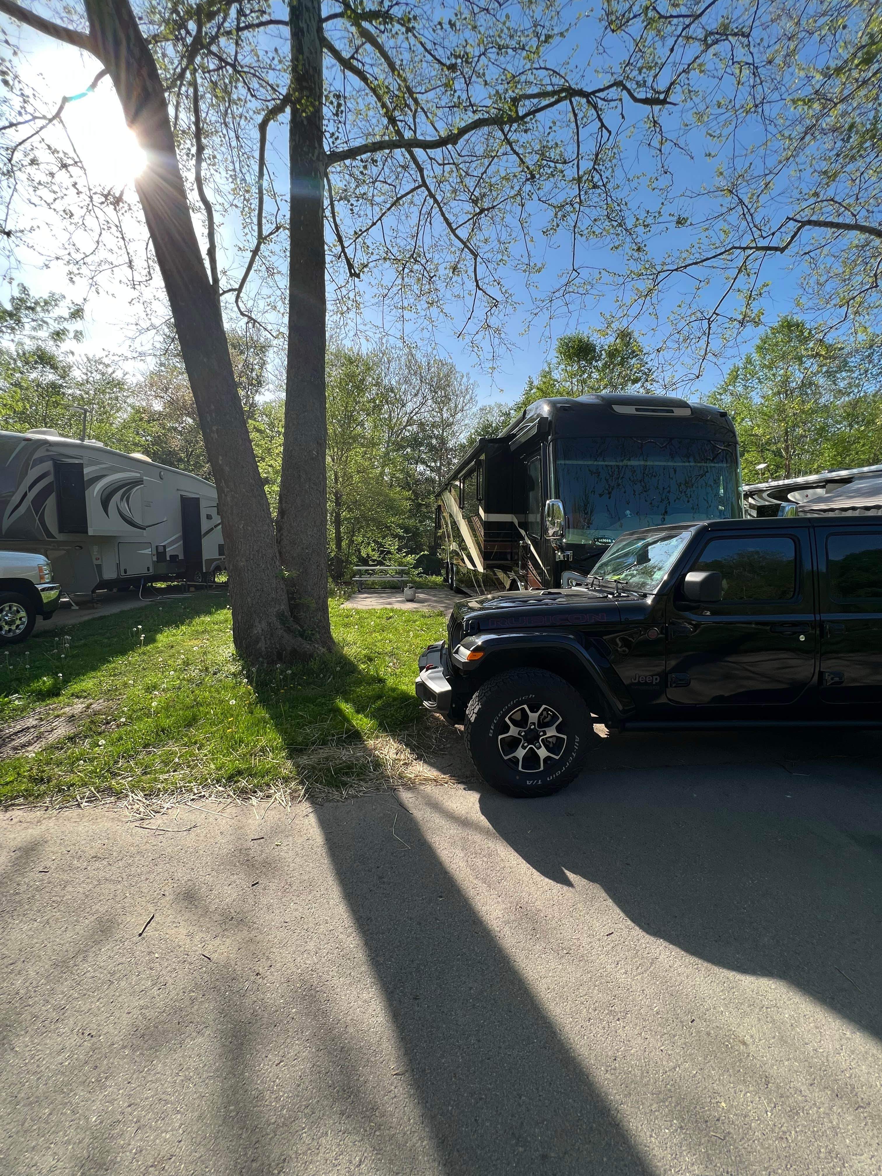 Camper-submitted photo at White River Campground near Plainfield, IN