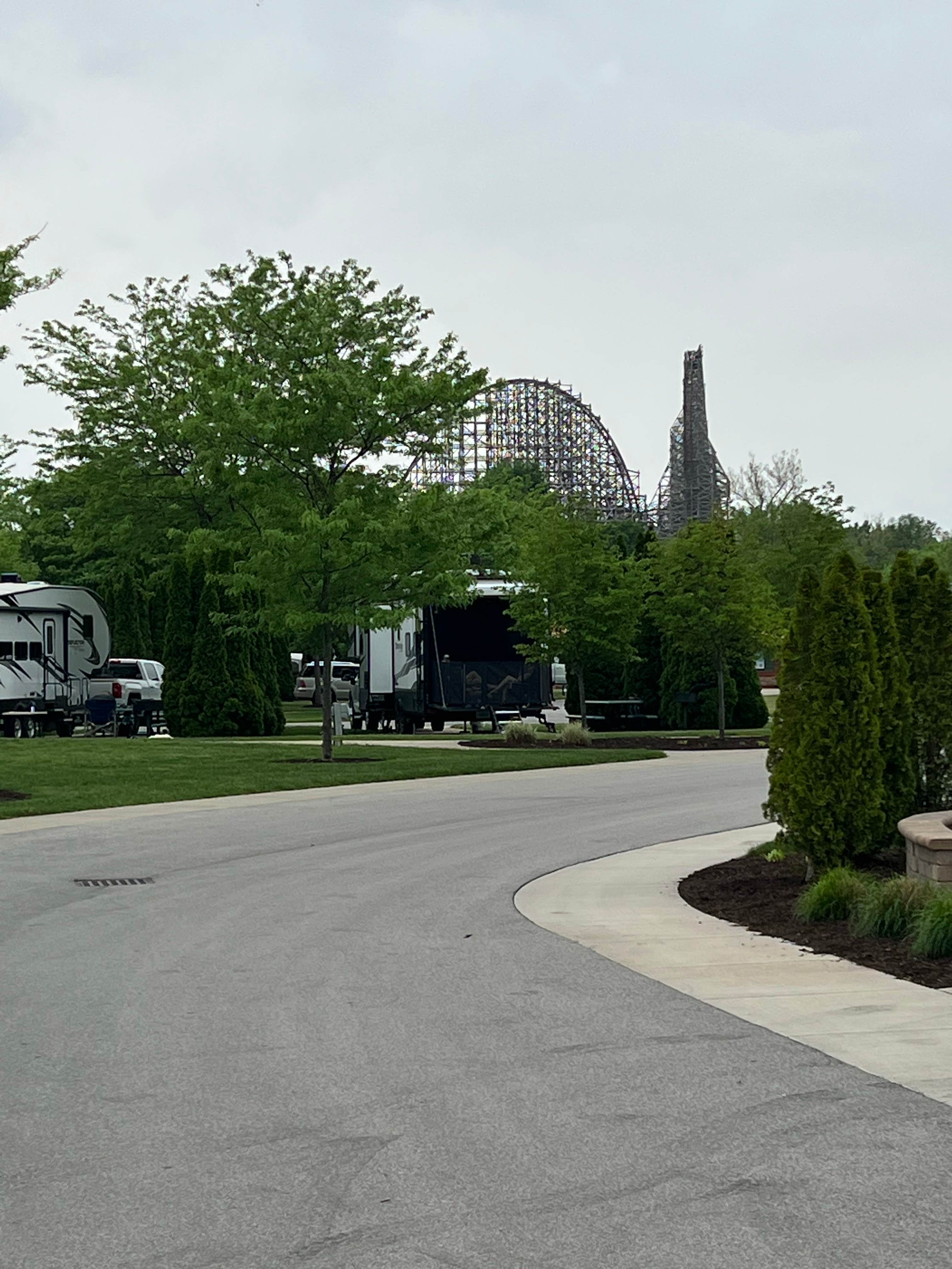 Bill B.'s photo of rv camping at Lighthouse Point at Cedar Point near Clyde, OH
