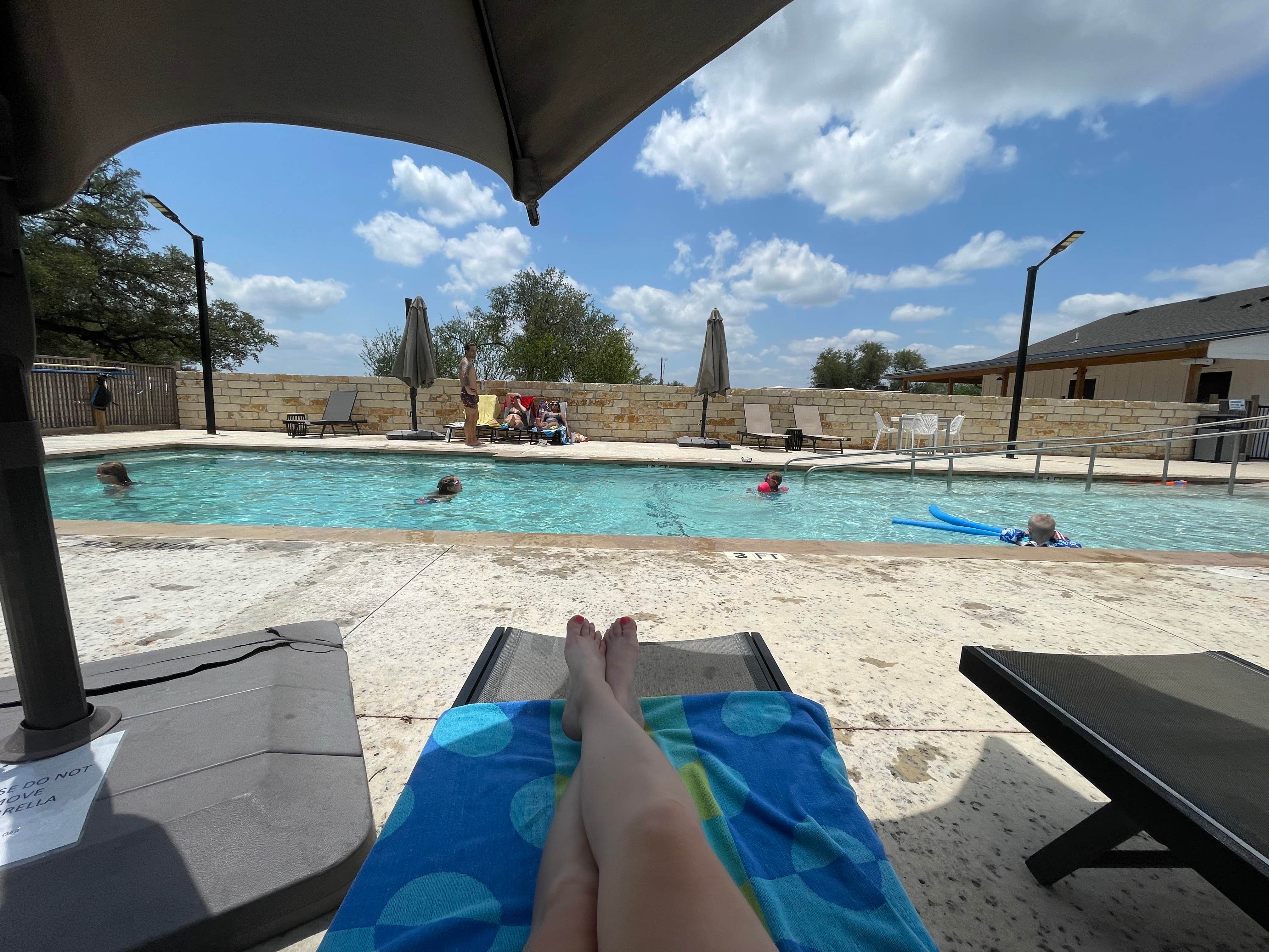 Camper-submitted photo at Open Air Resorts near Marble Falls, TX