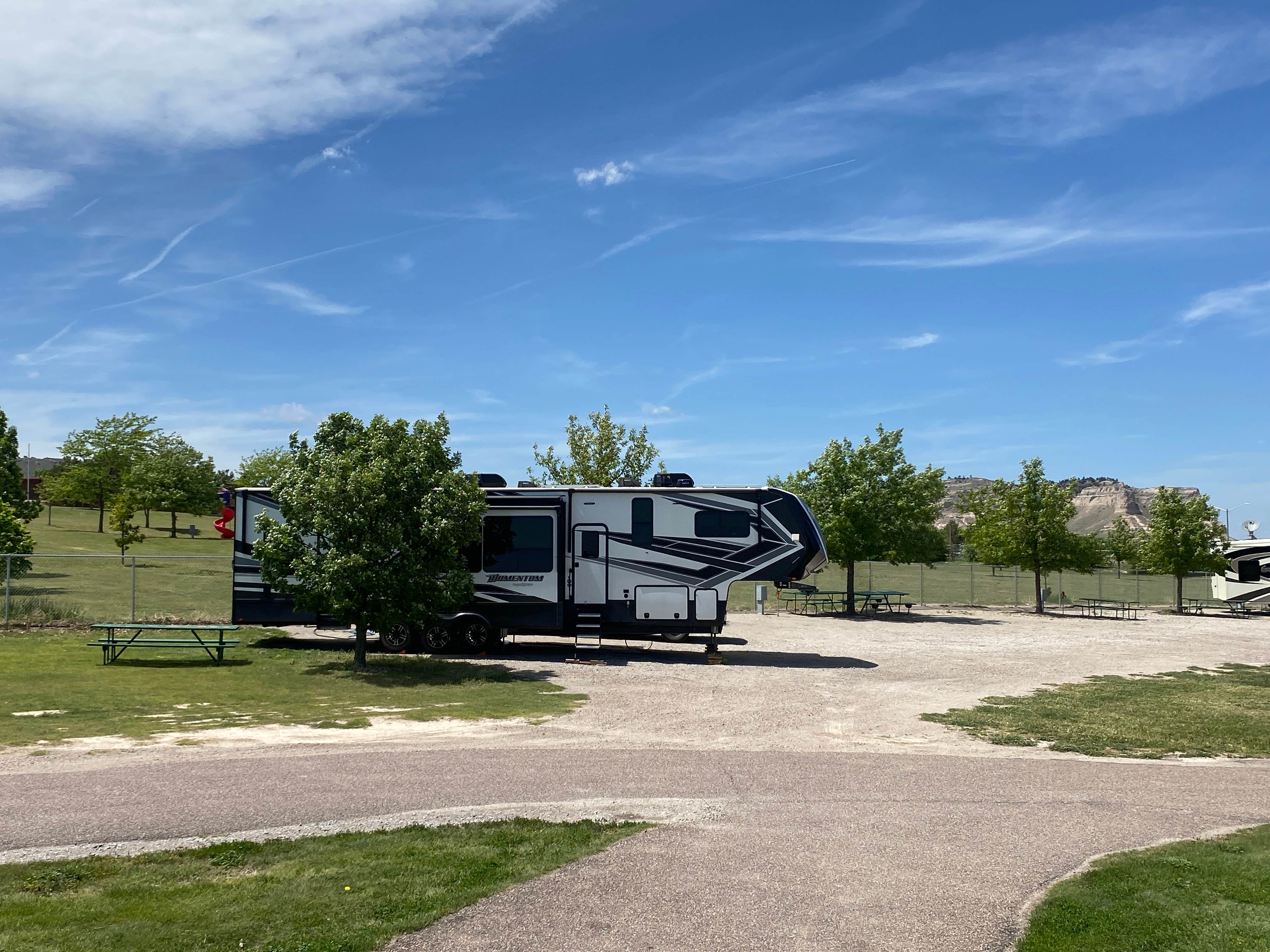 Bea's photo of rv camping at Robidoux RV Park near Pine Bluffs, WY