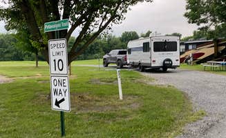 Amy E.'s photo of rv camping at Arrowhead Lake Campground near Makanda, IL