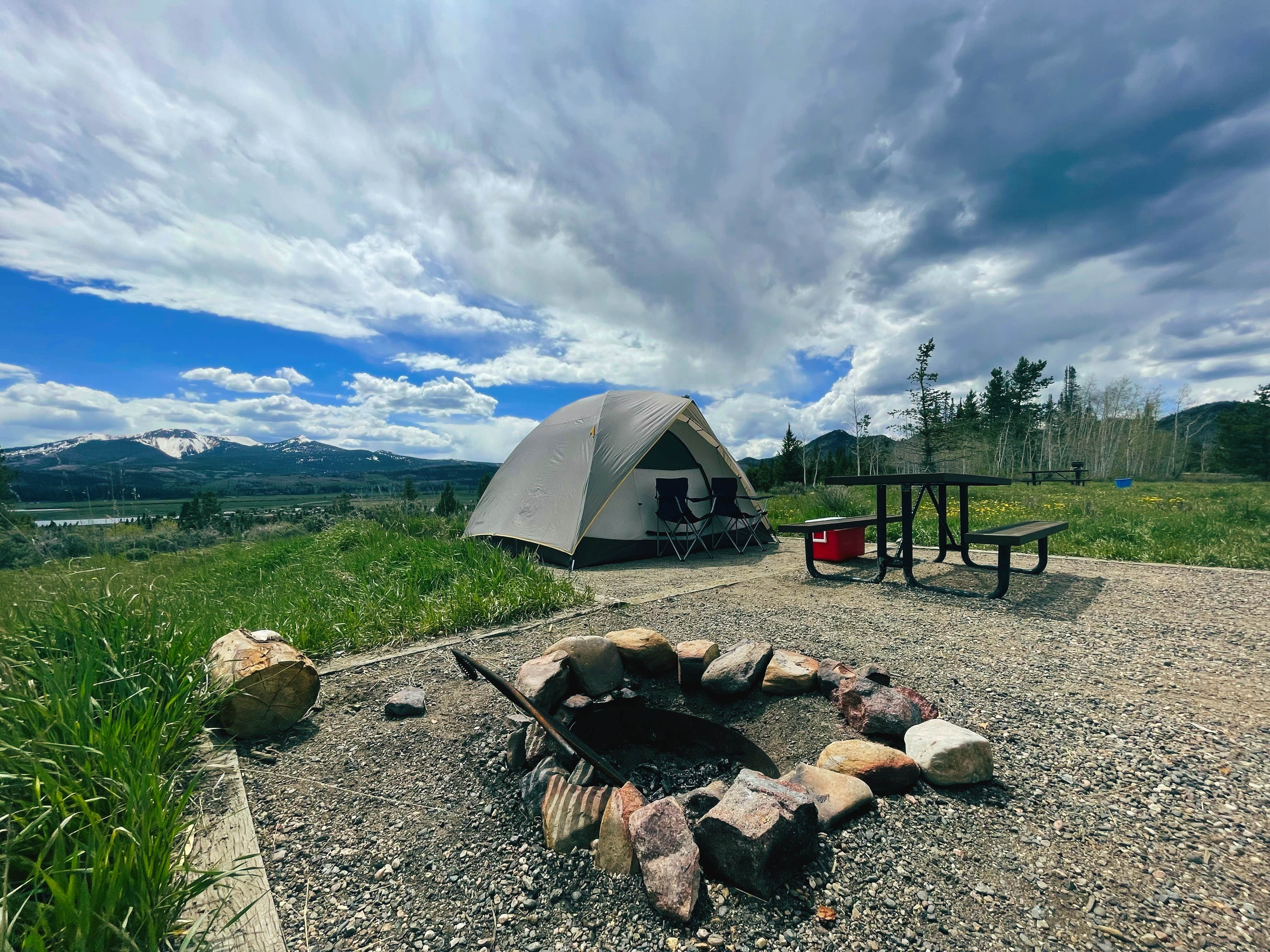 Kascia C.'s photo at Sunrise Vista Campground — Steamboat Lake State Park near Slater, CO