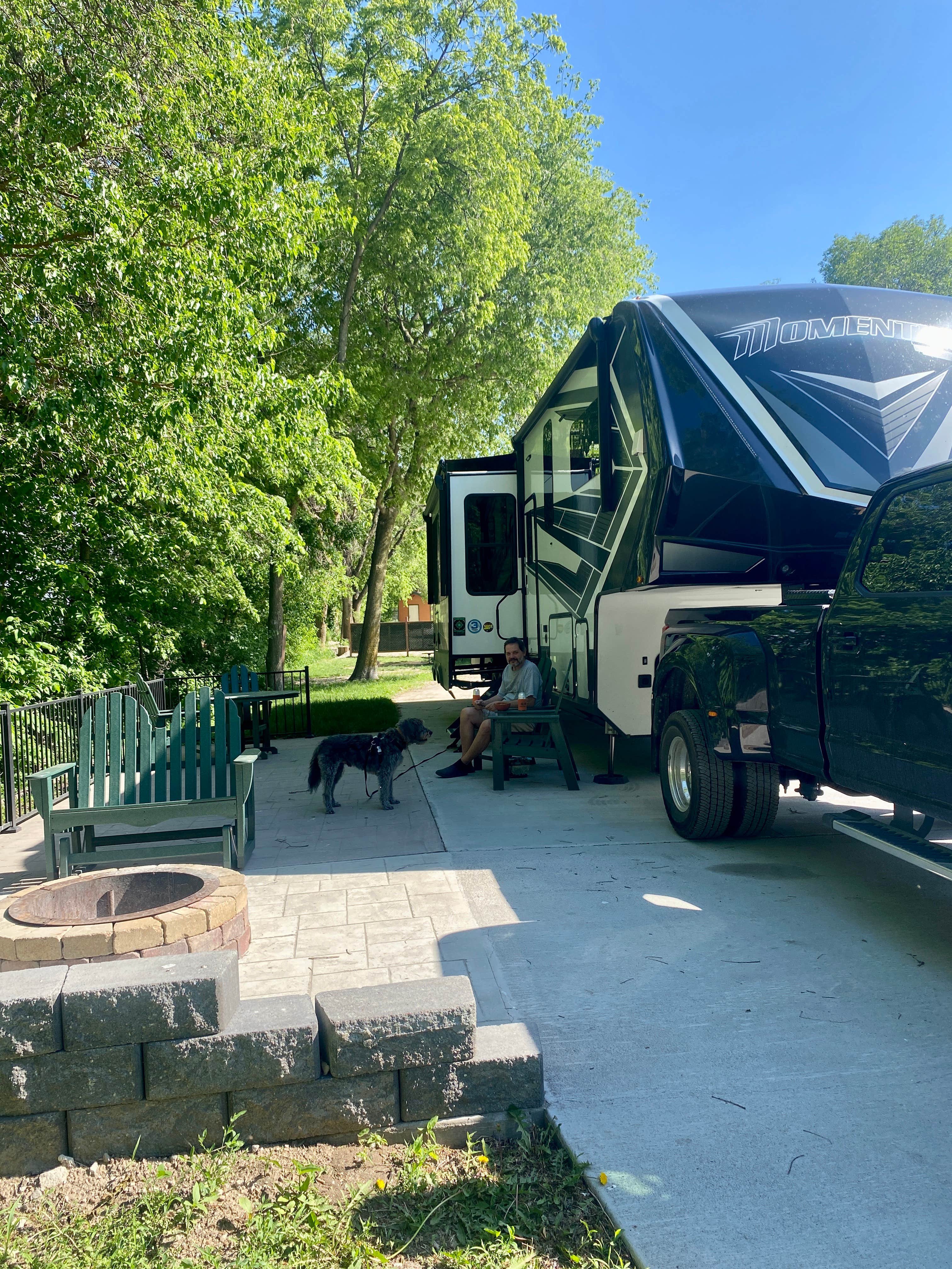 Bea's photo of rv camping at West Omaha / NE Lincoln KOA Holiday near Hickman, NE